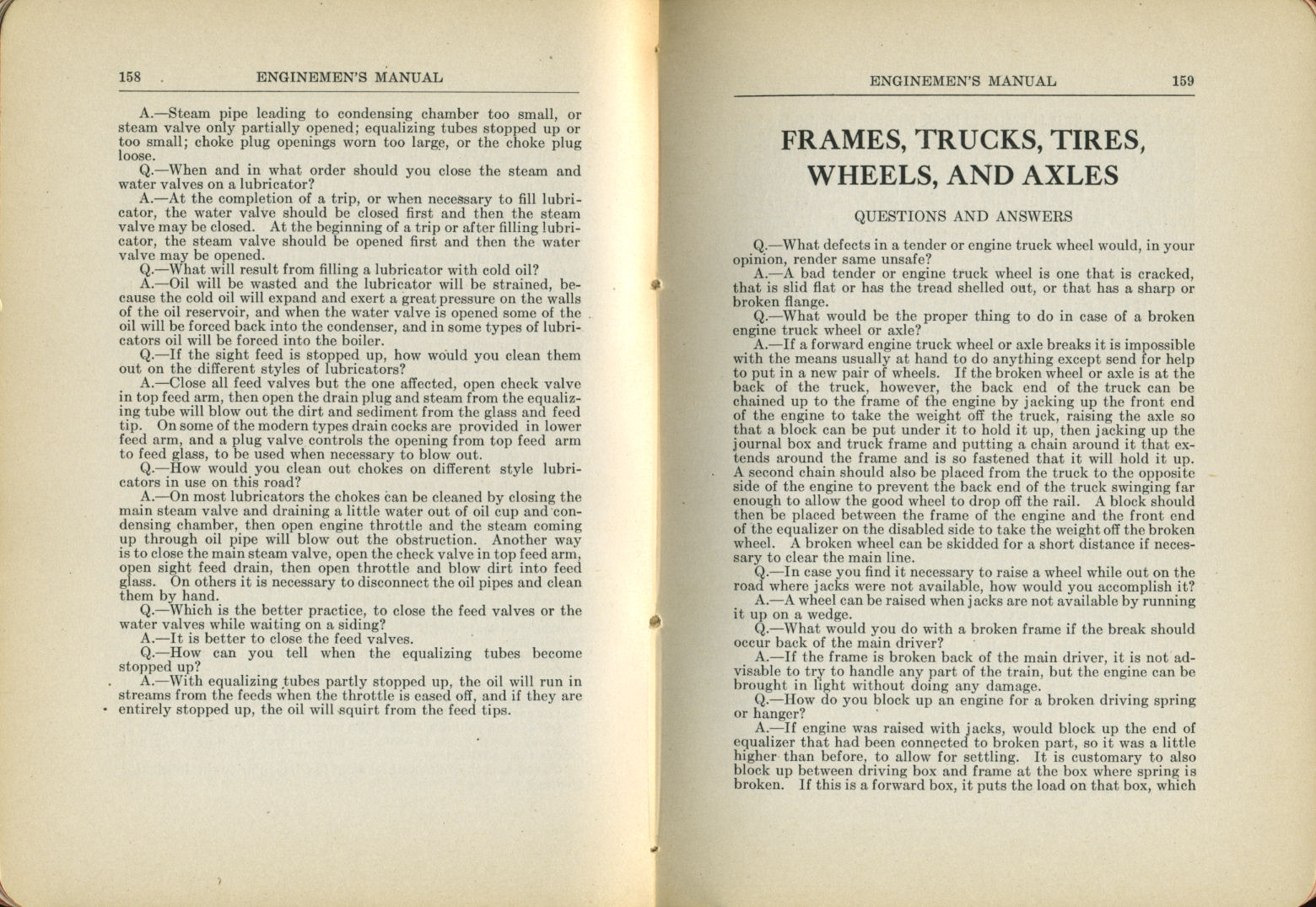 Enginemen's Manual