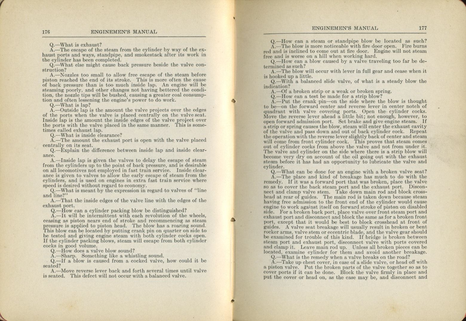 Enginemen's Manual
