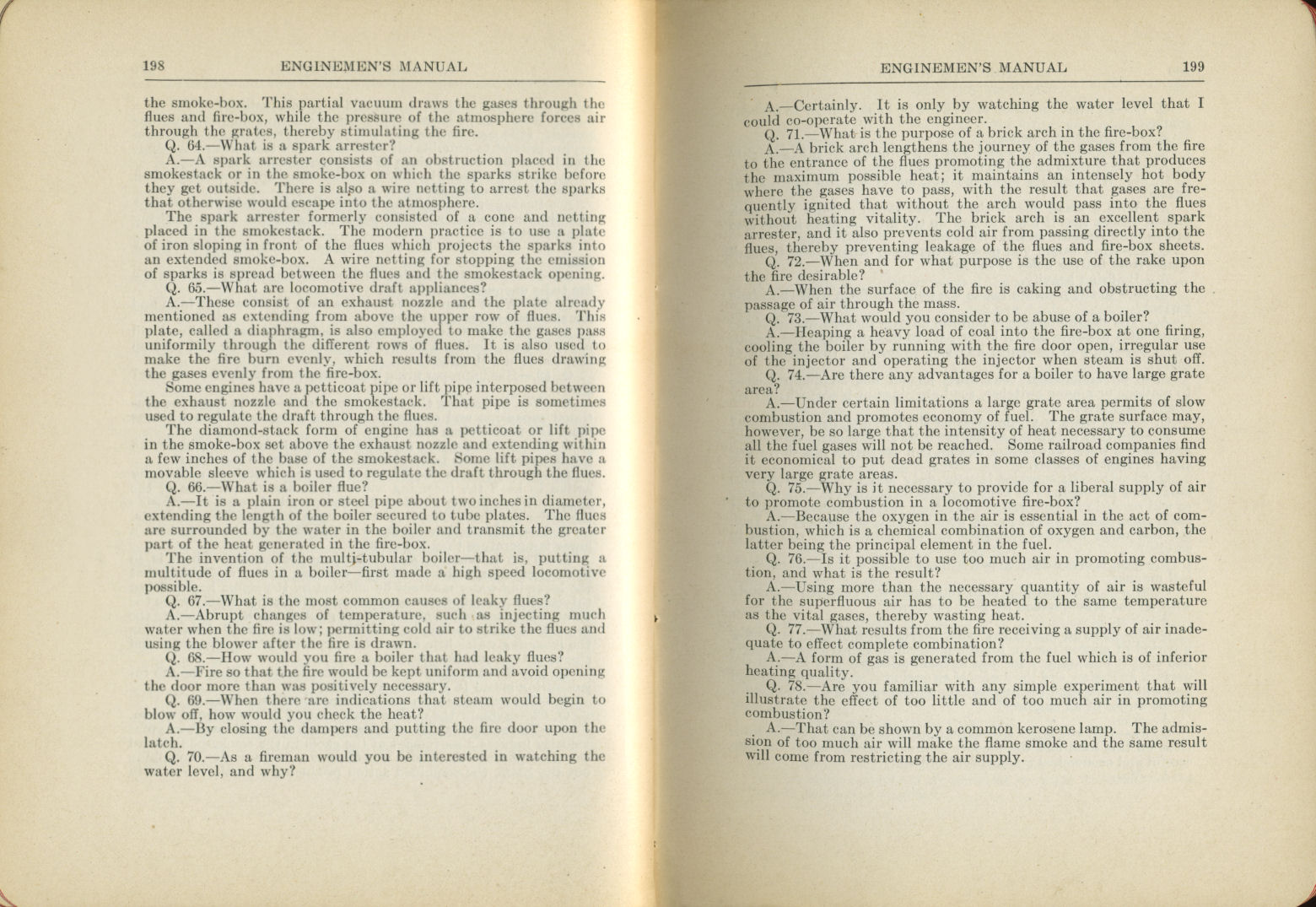 Enginemen's Manual