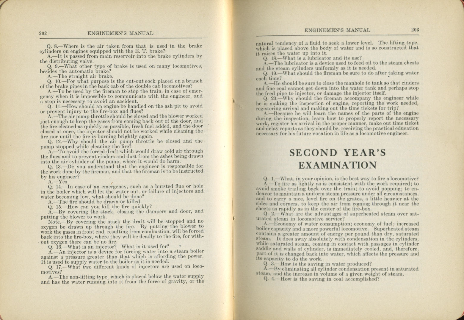 Enginemen's Manual