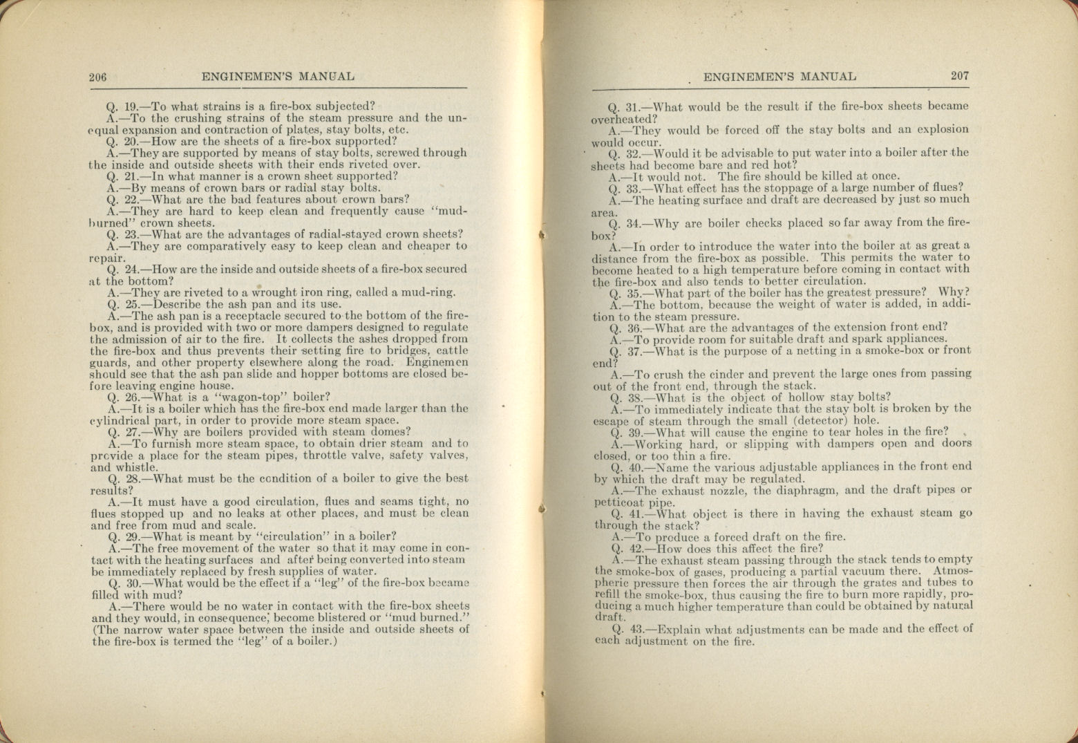Enginemen's Manual
