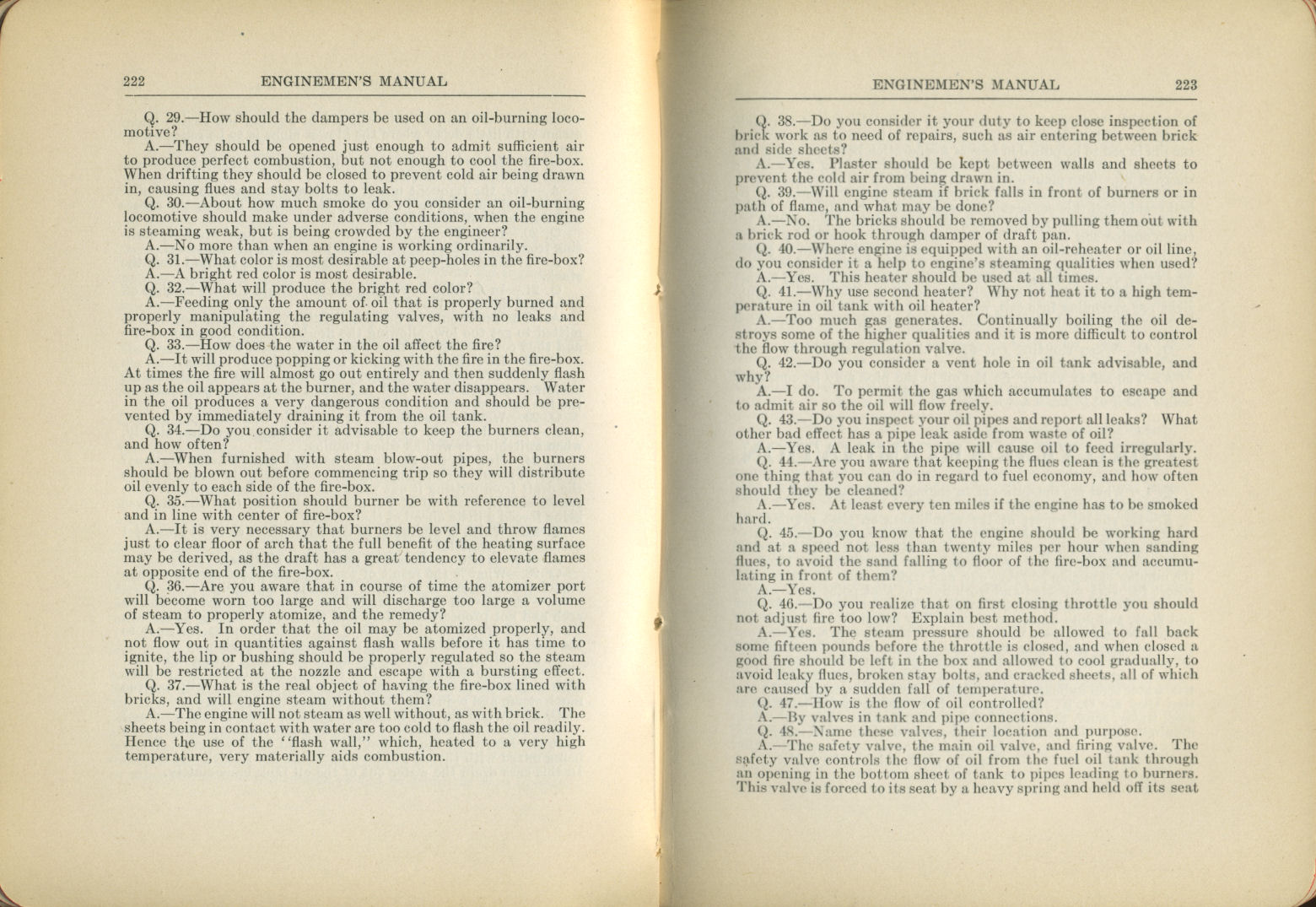 Enginemen's Manual
