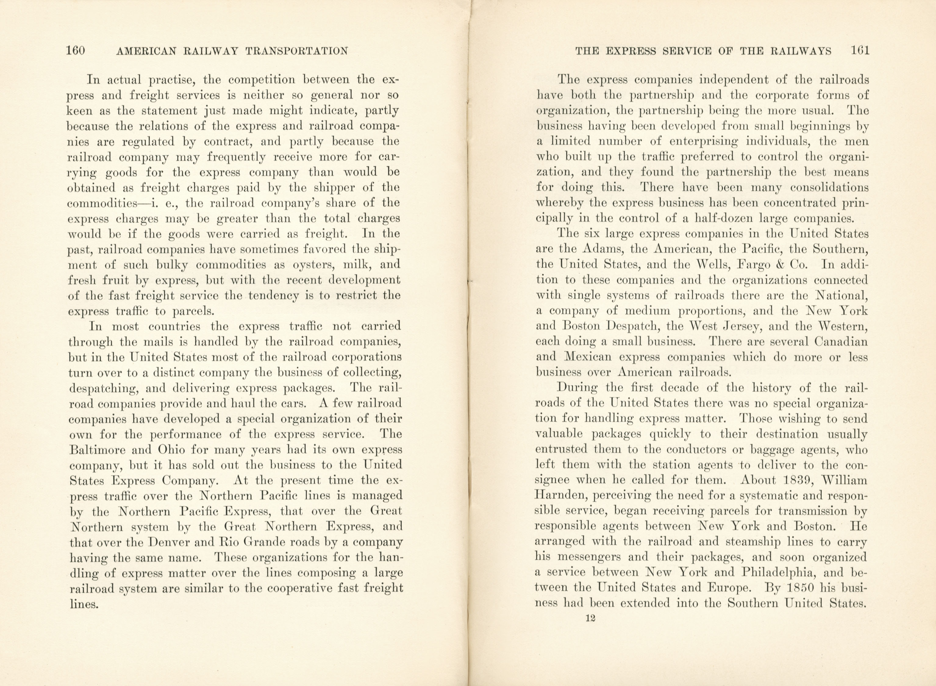 American Railway Transportation