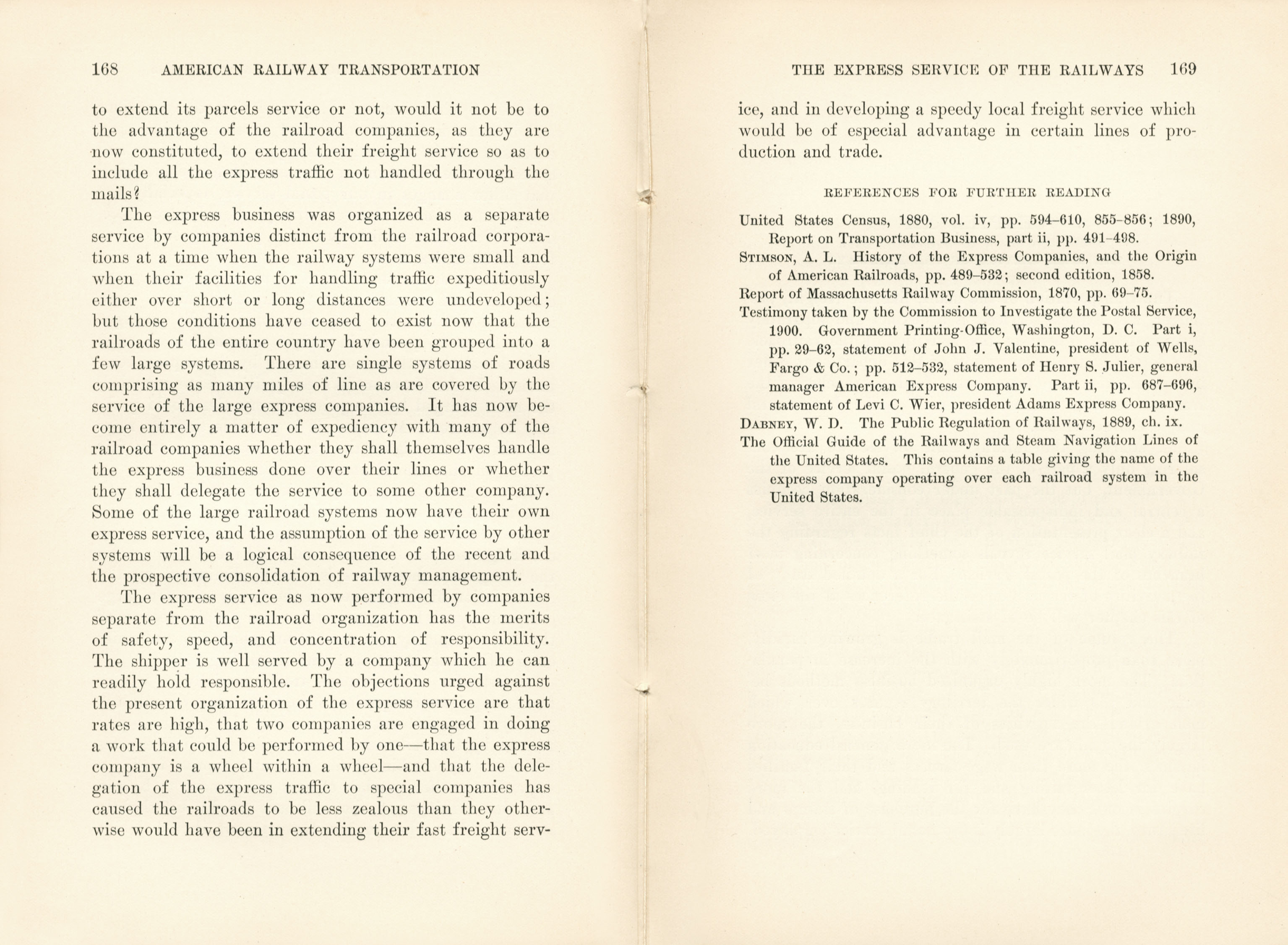 American Railway Transportation