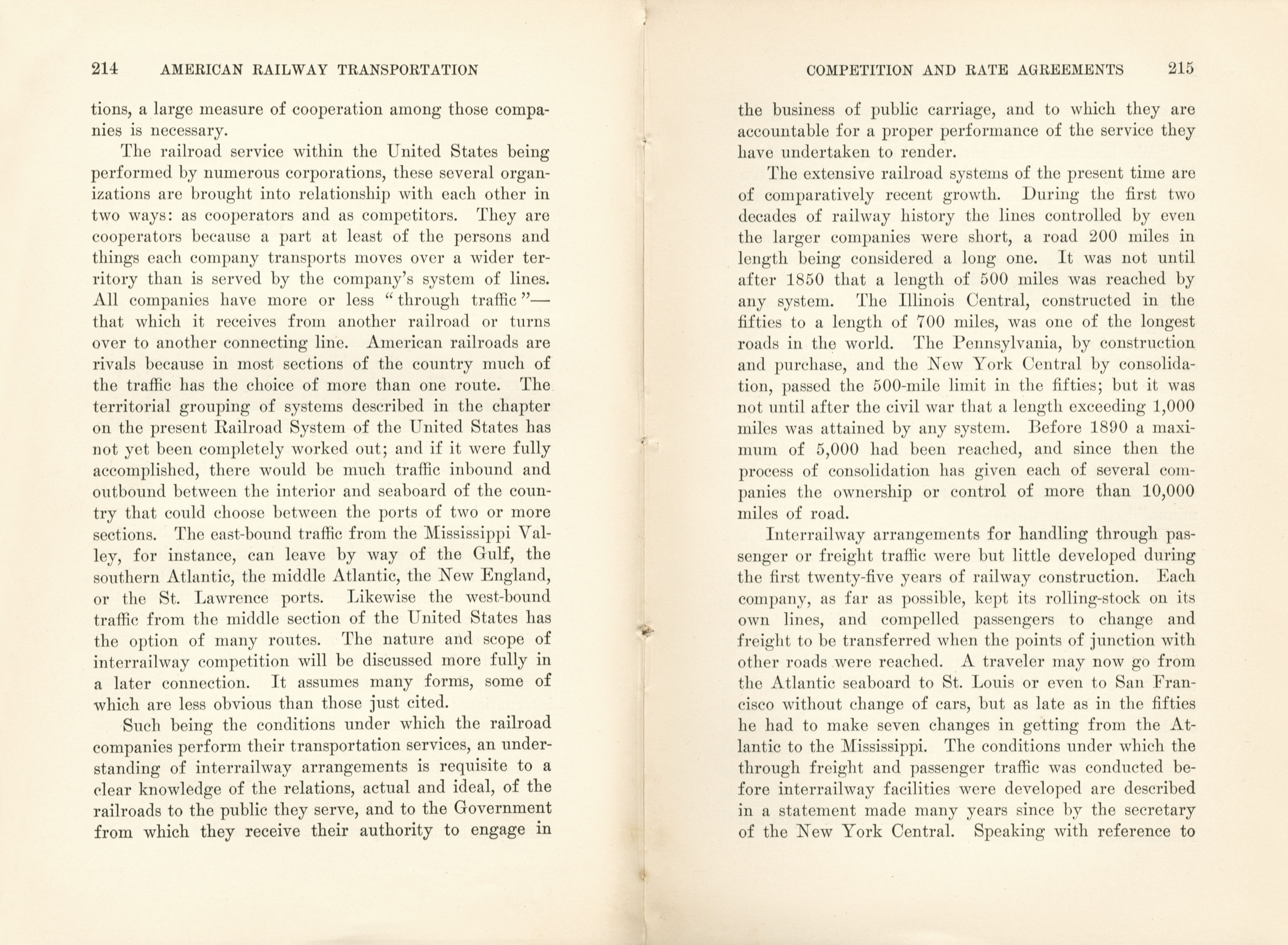 American Railway Transportation