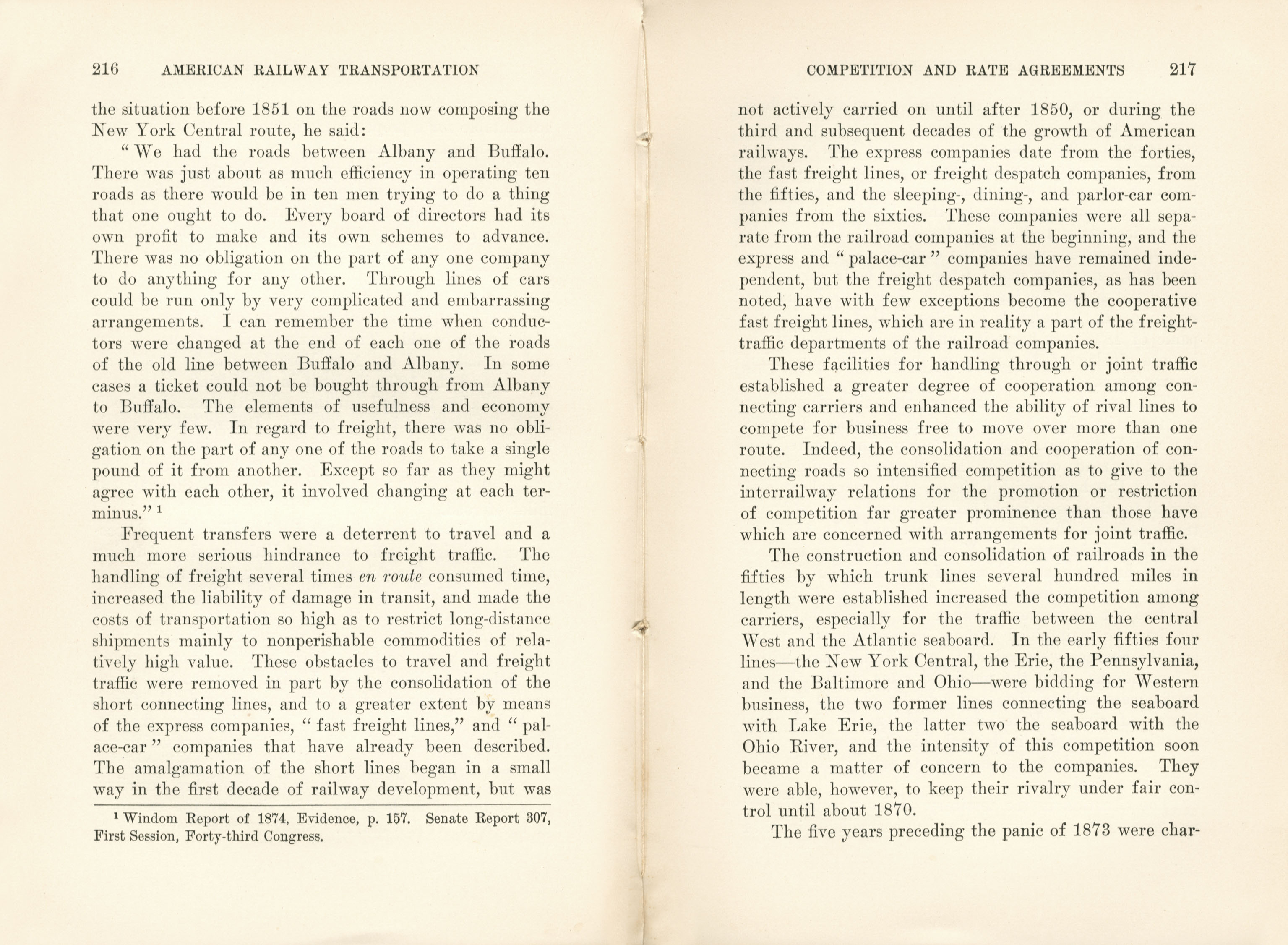 American Railway Transportation