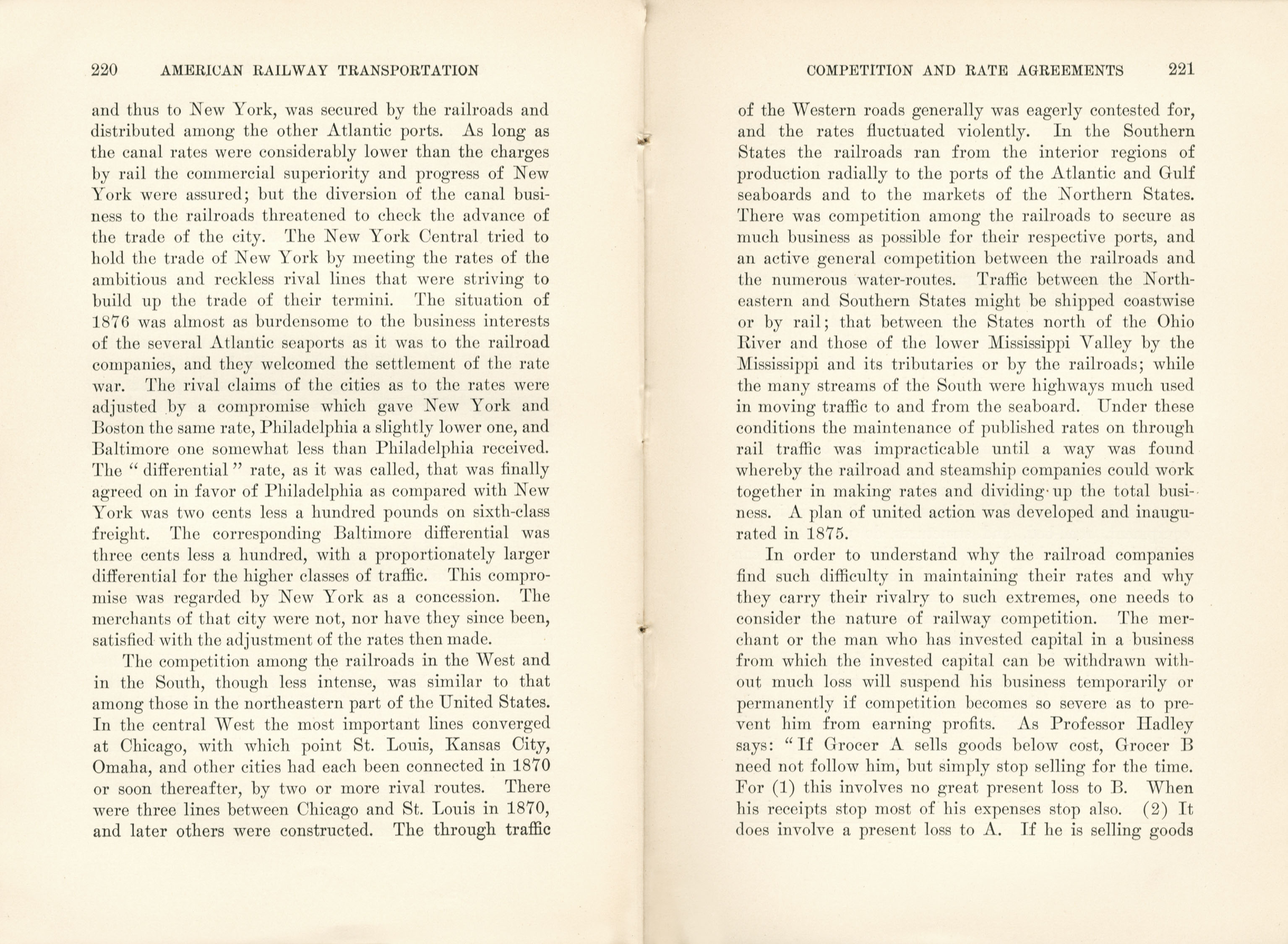 American Railway Transportation