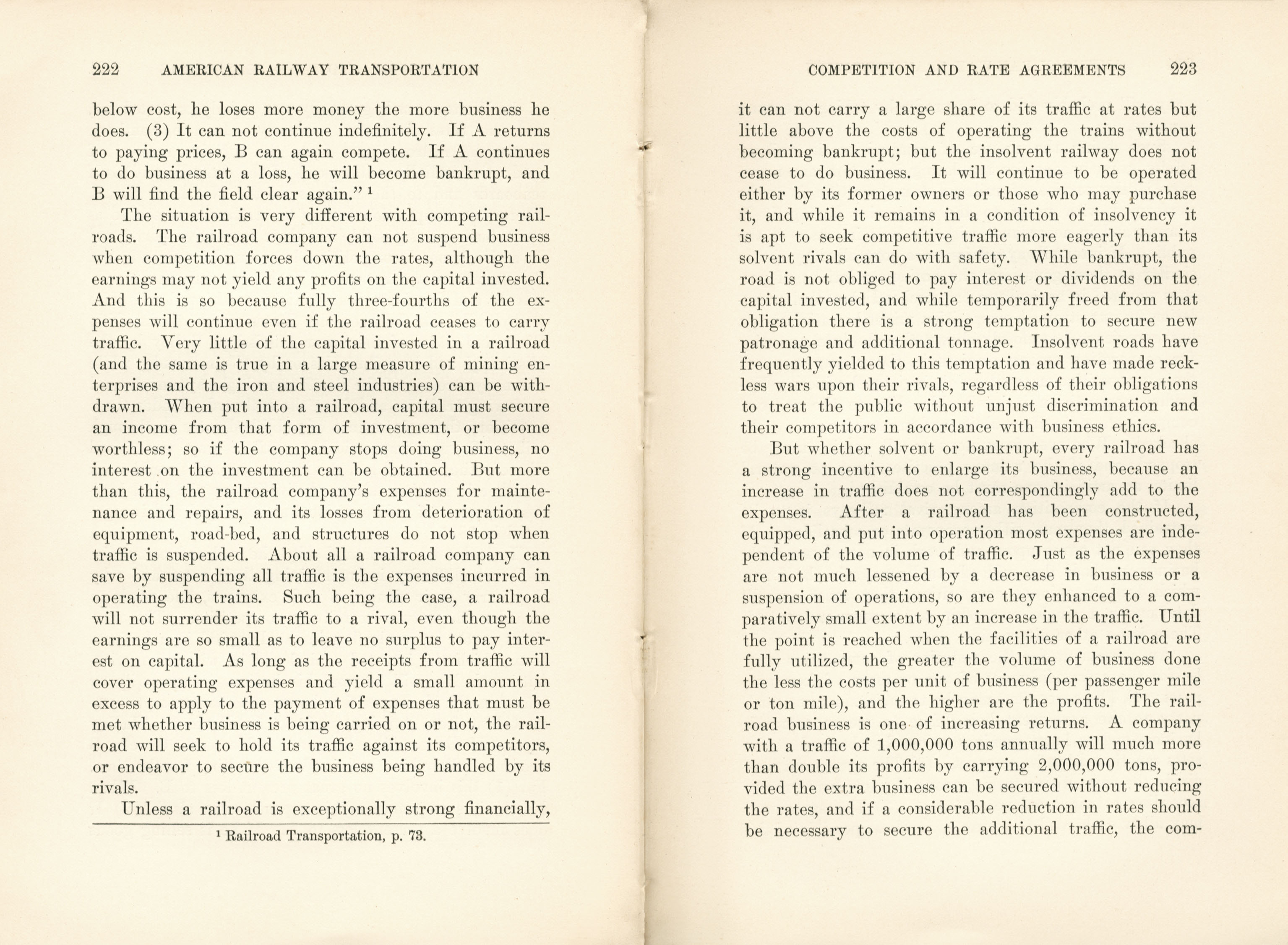 American Railway Transportation