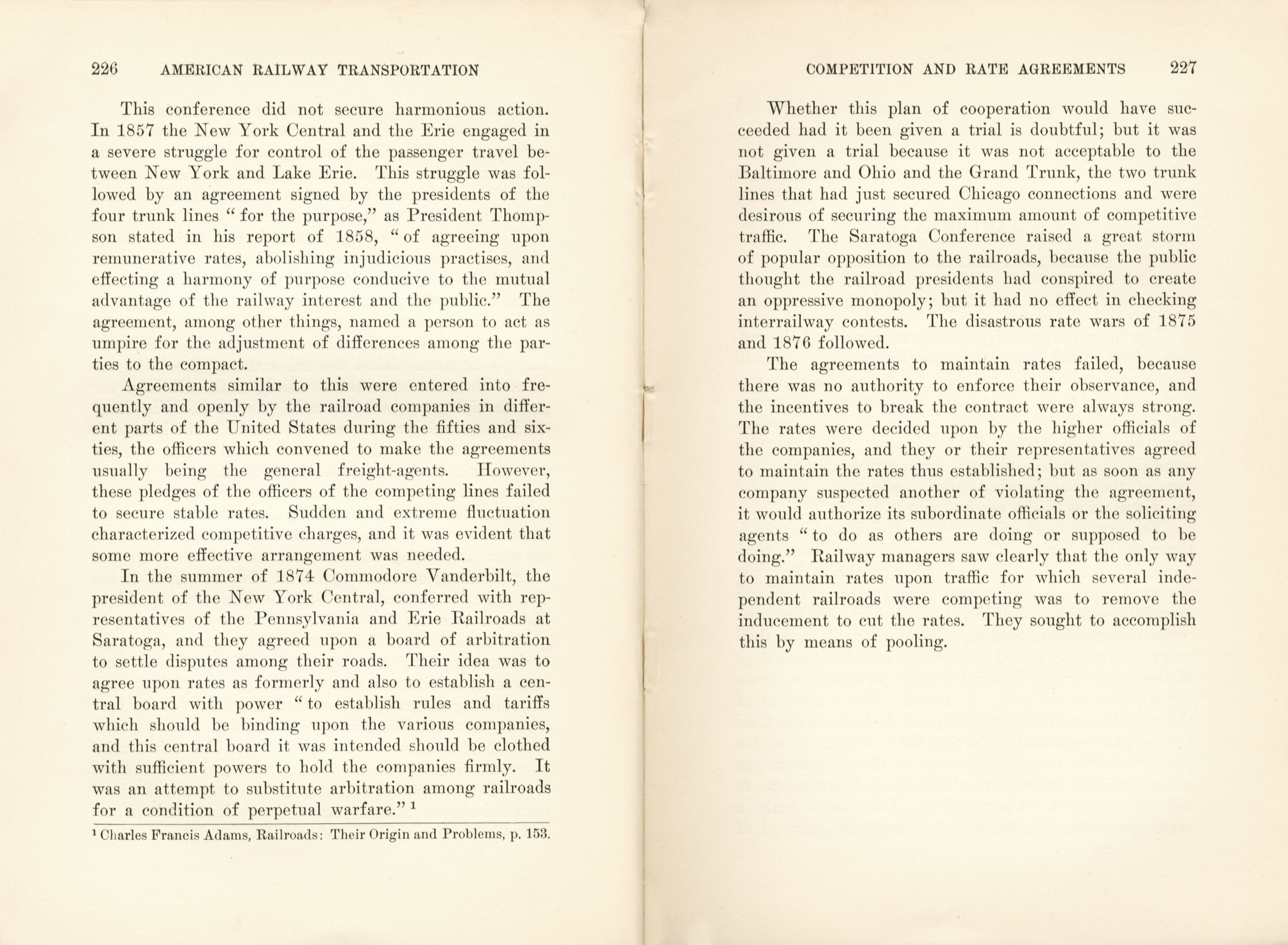 American Railway Transportation