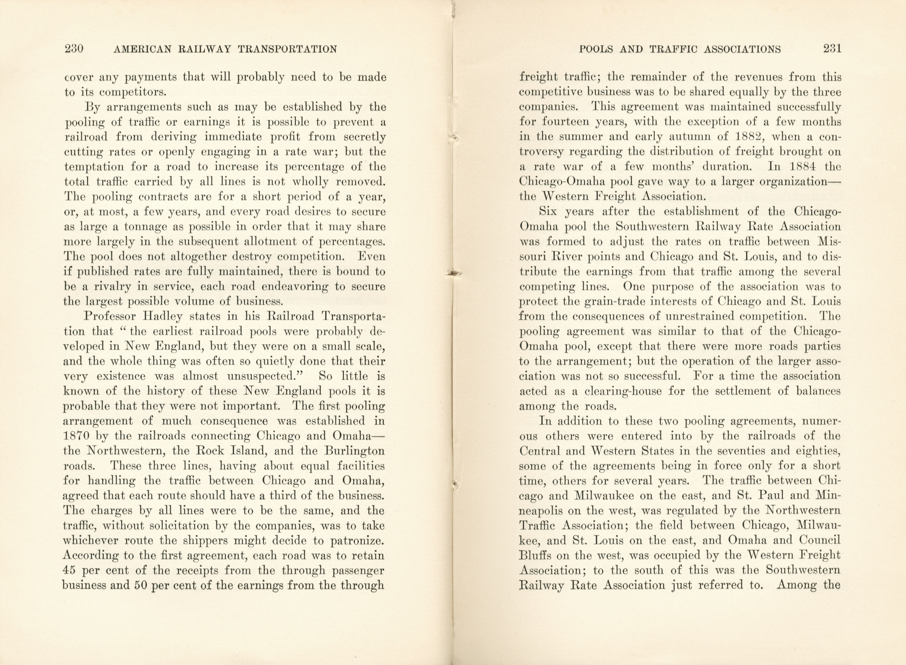 American Railway Transportation