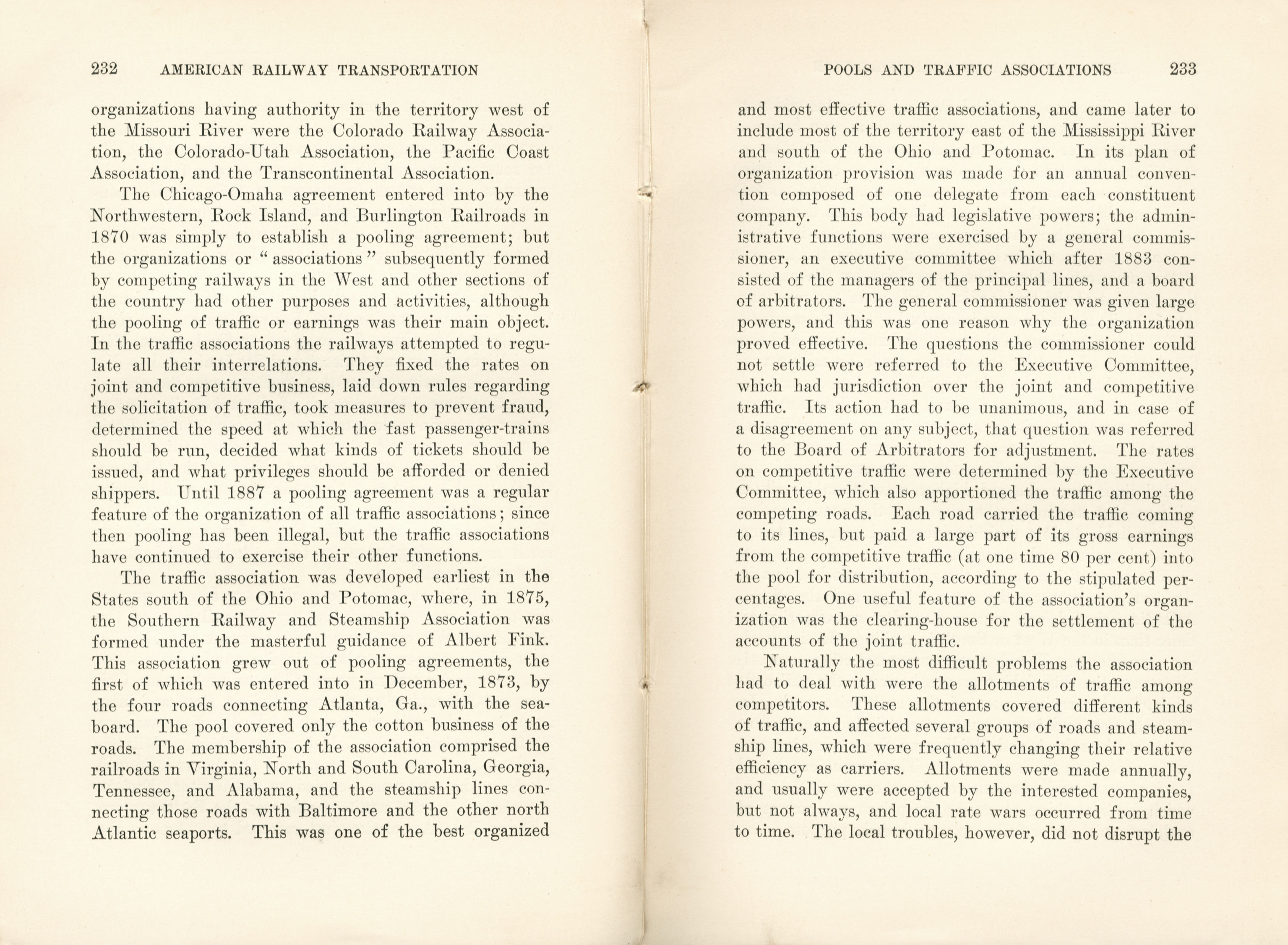 American Railway Transportation