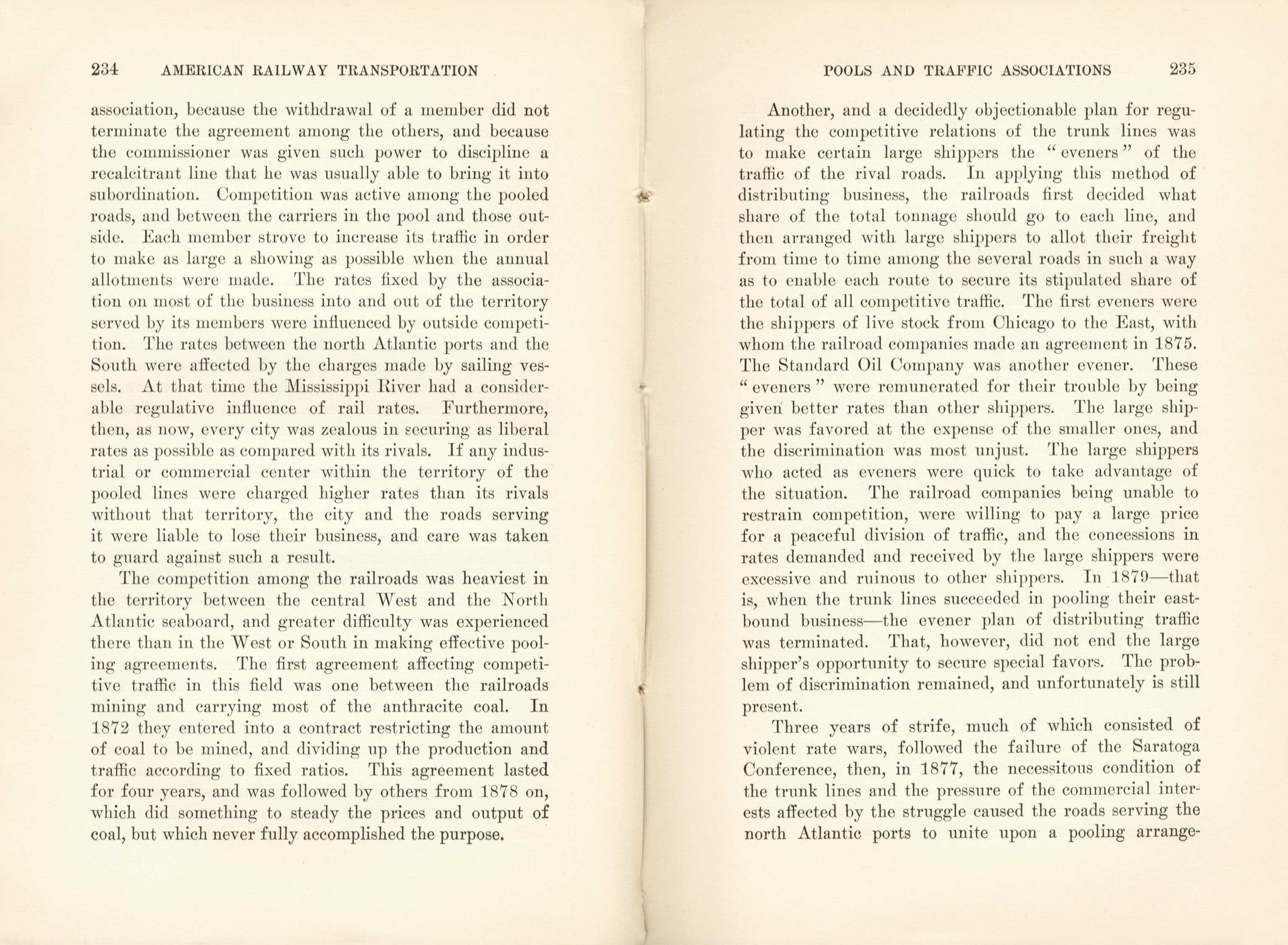 American Railway Transportation