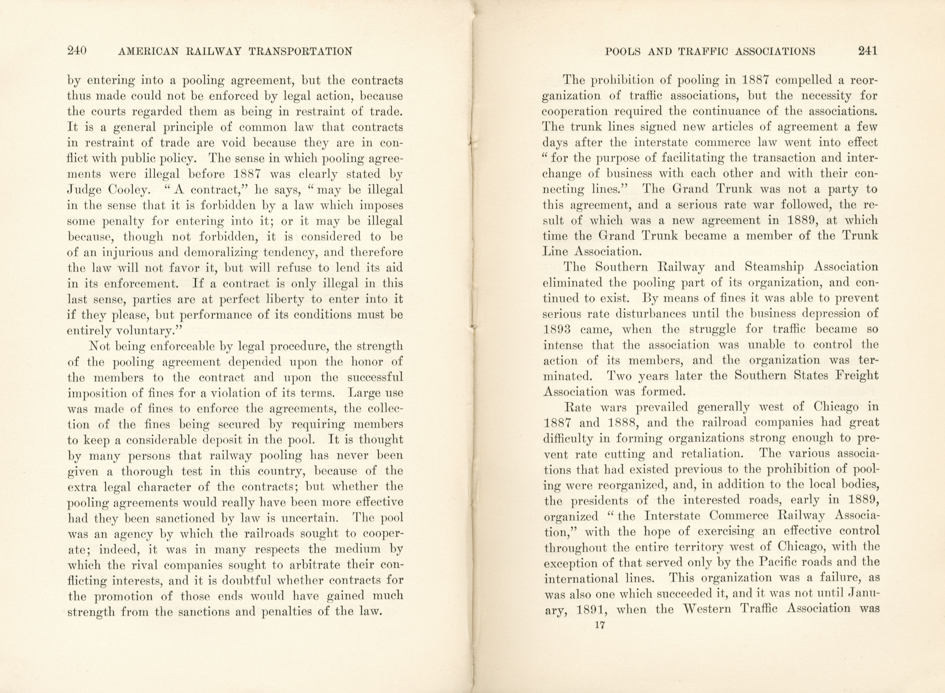 American Railway Transportation