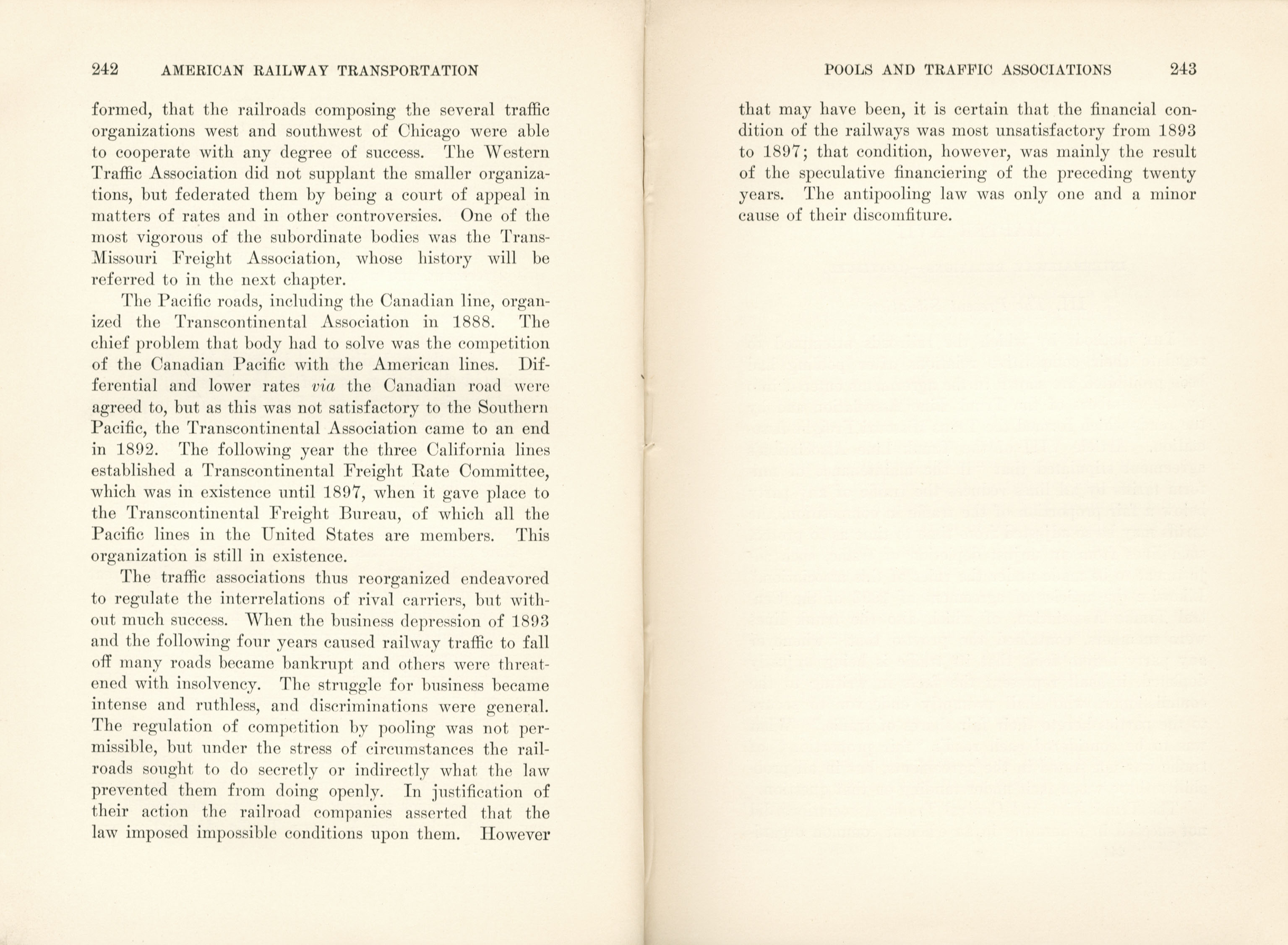 American Railway Transportation