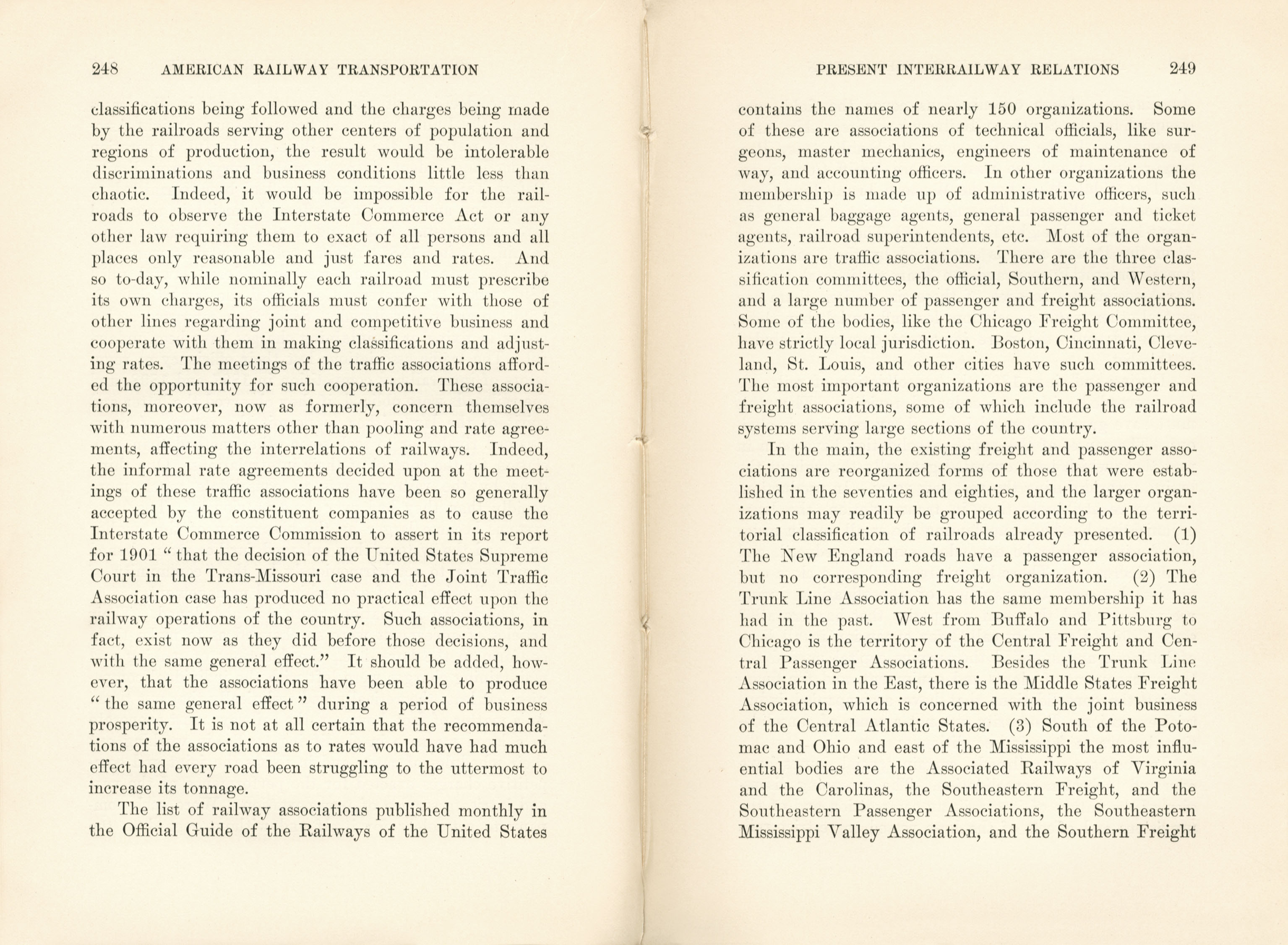 American Railway Transportation