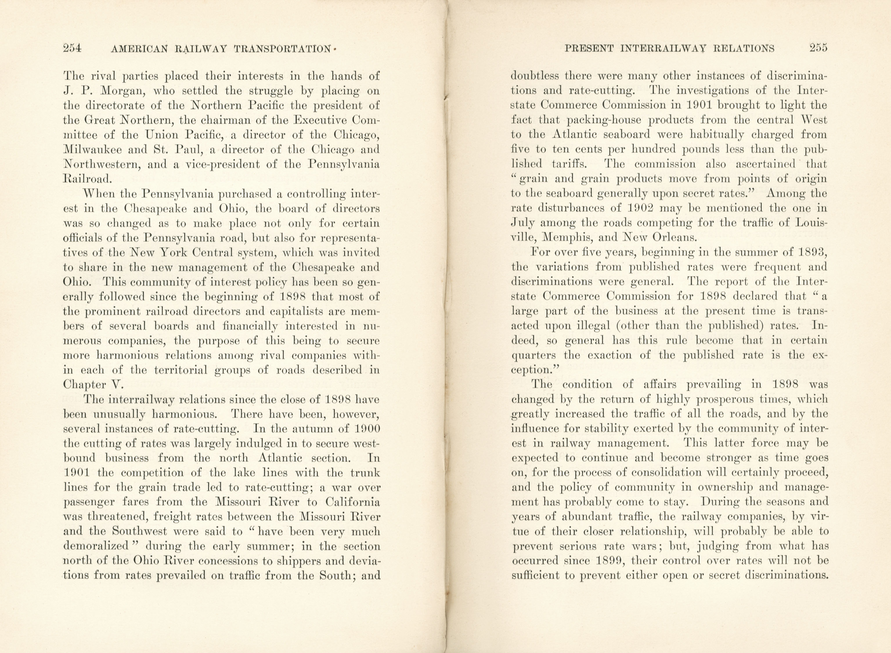 American Railway Transportation