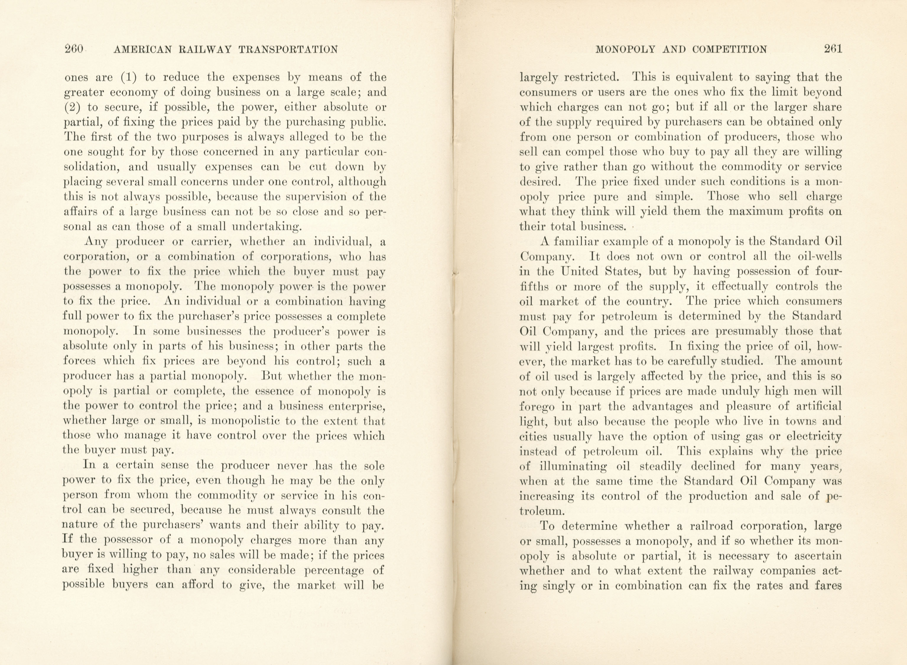 American Railway Transportation