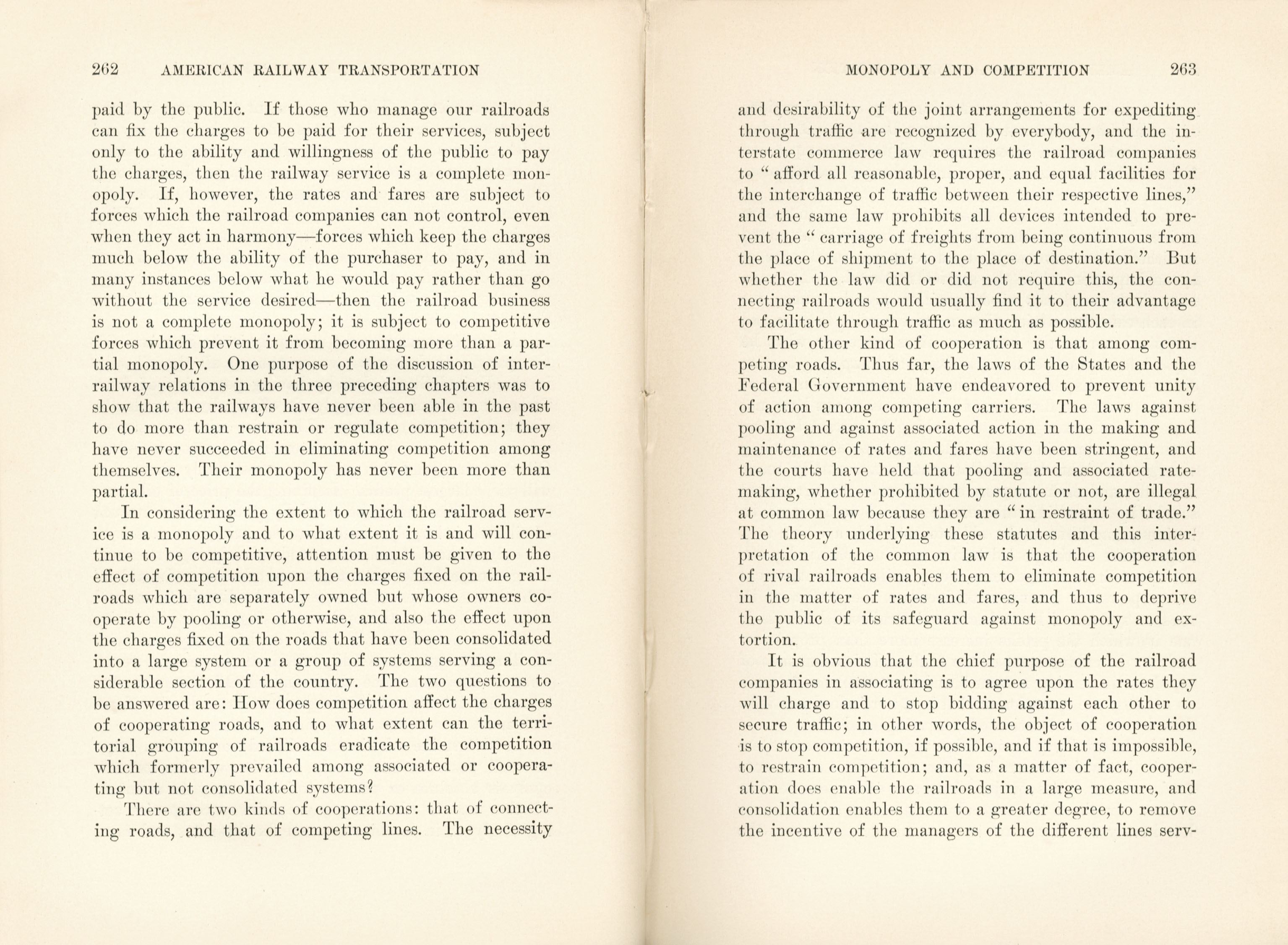 American Railway Transportation