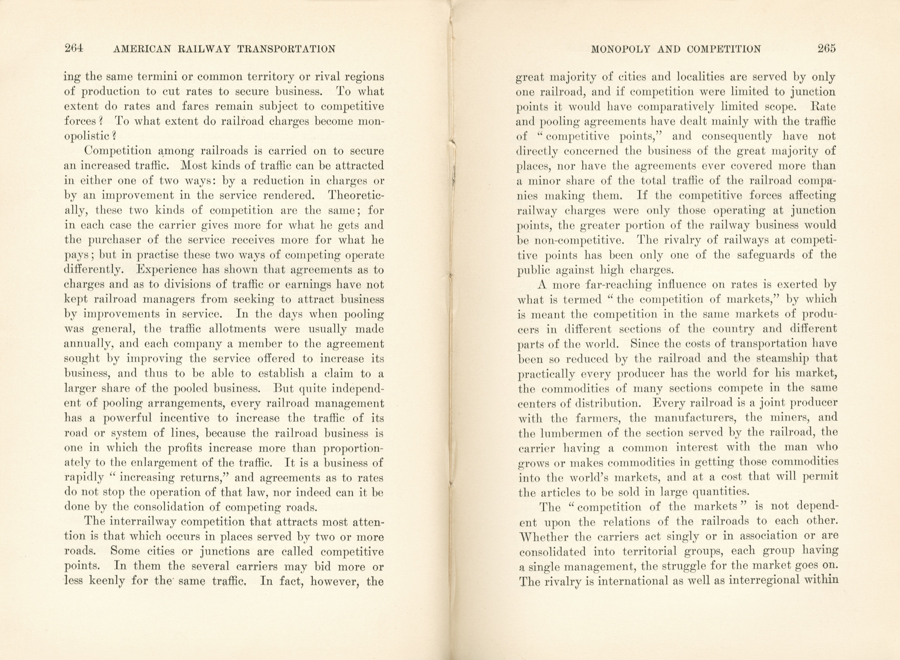 American Railway Transportation