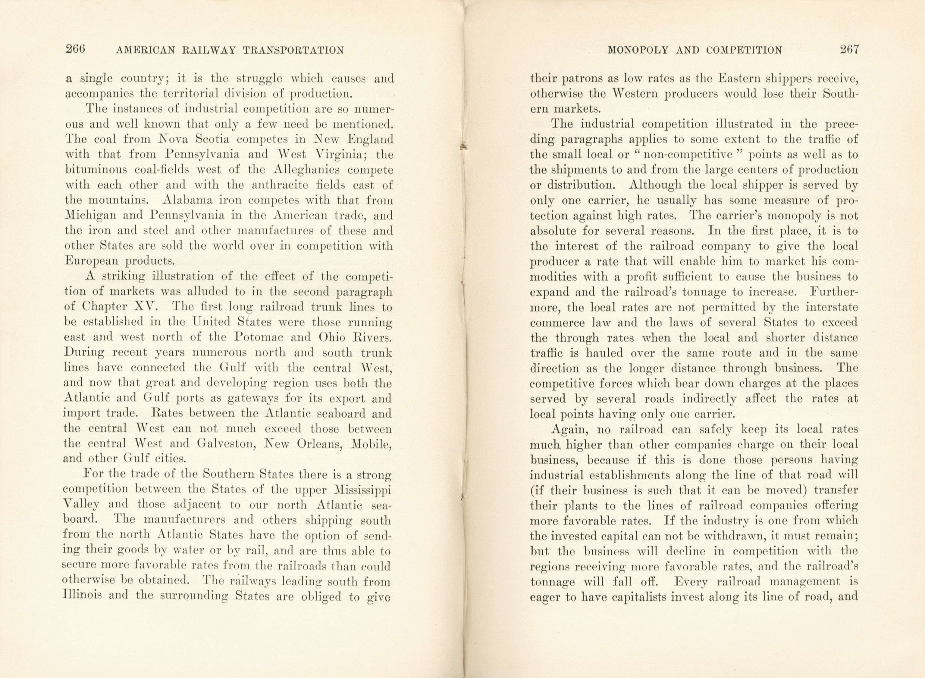 American Railway Transportation