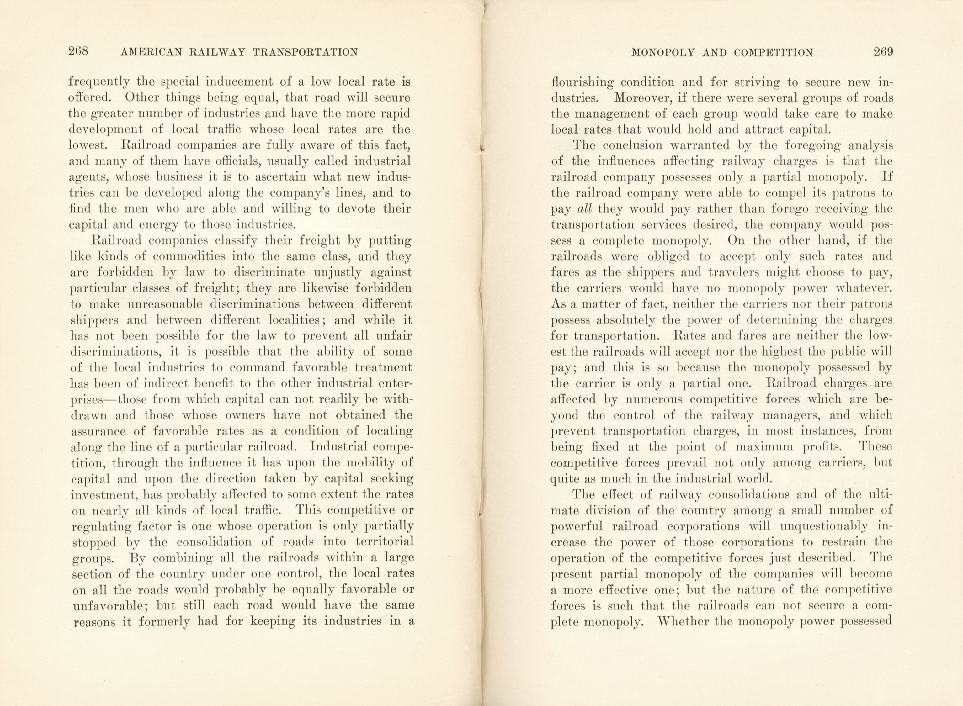 American Railway Transportation