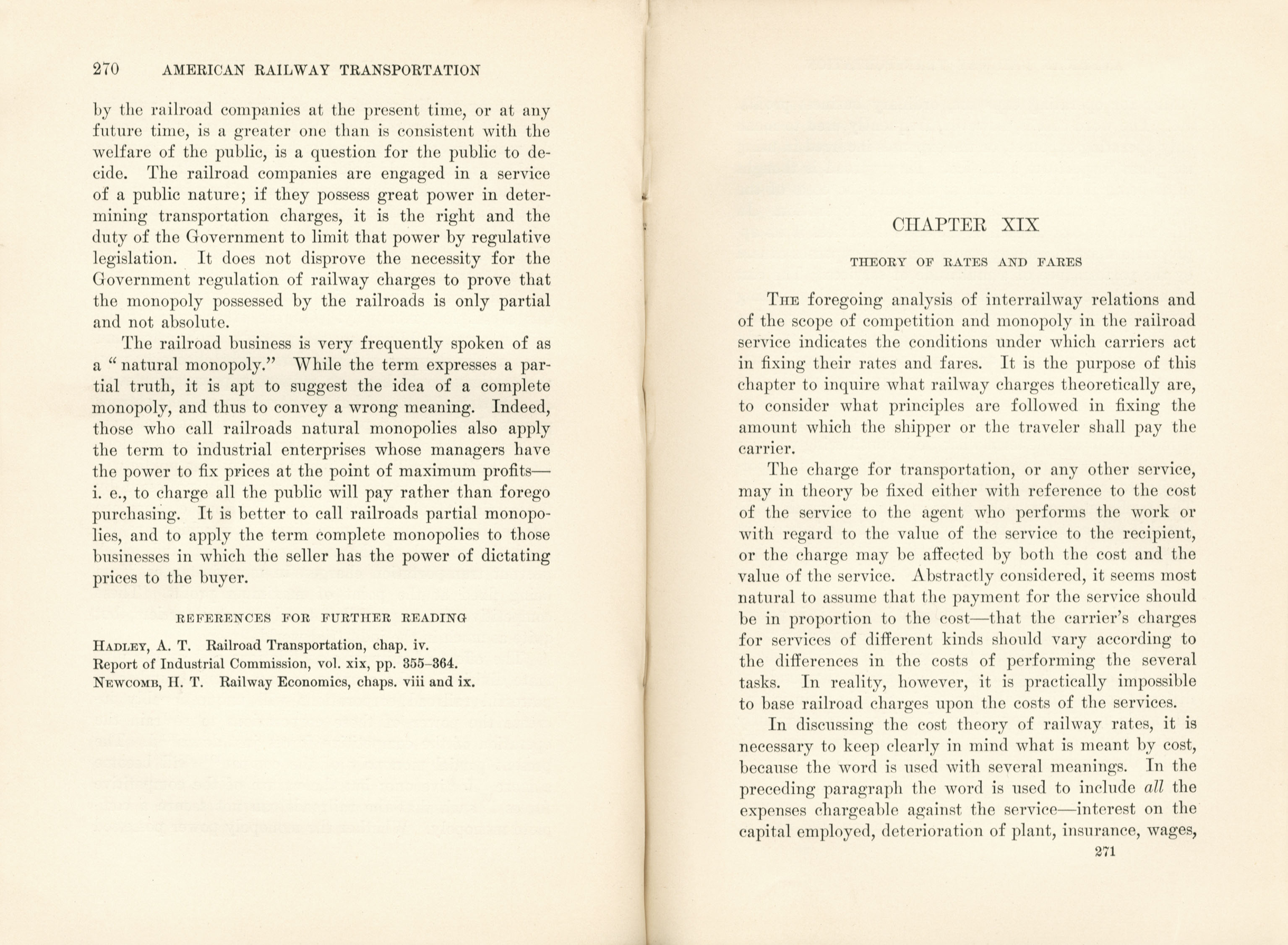 American Railway Transportation