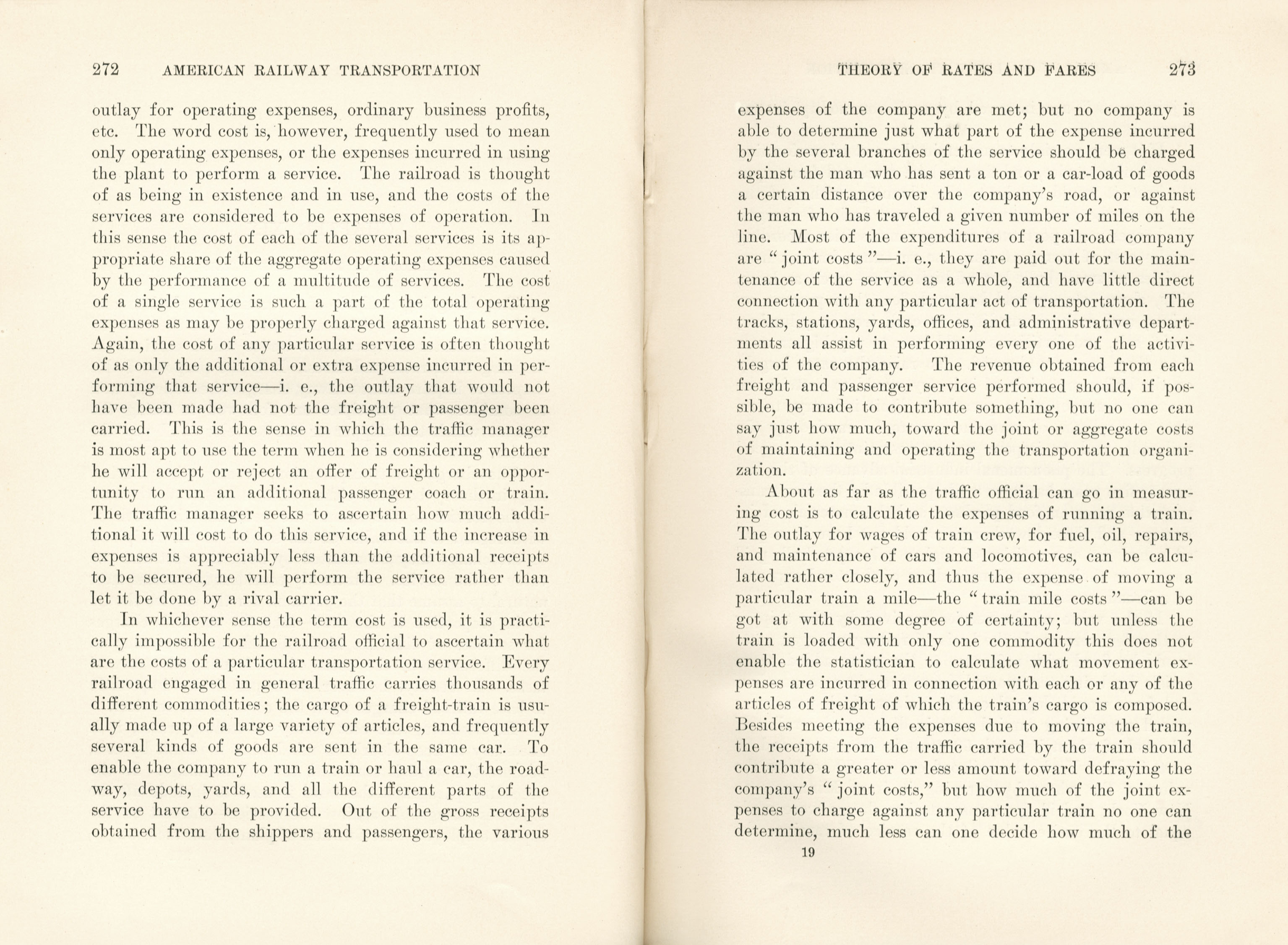 American Railway Transportation