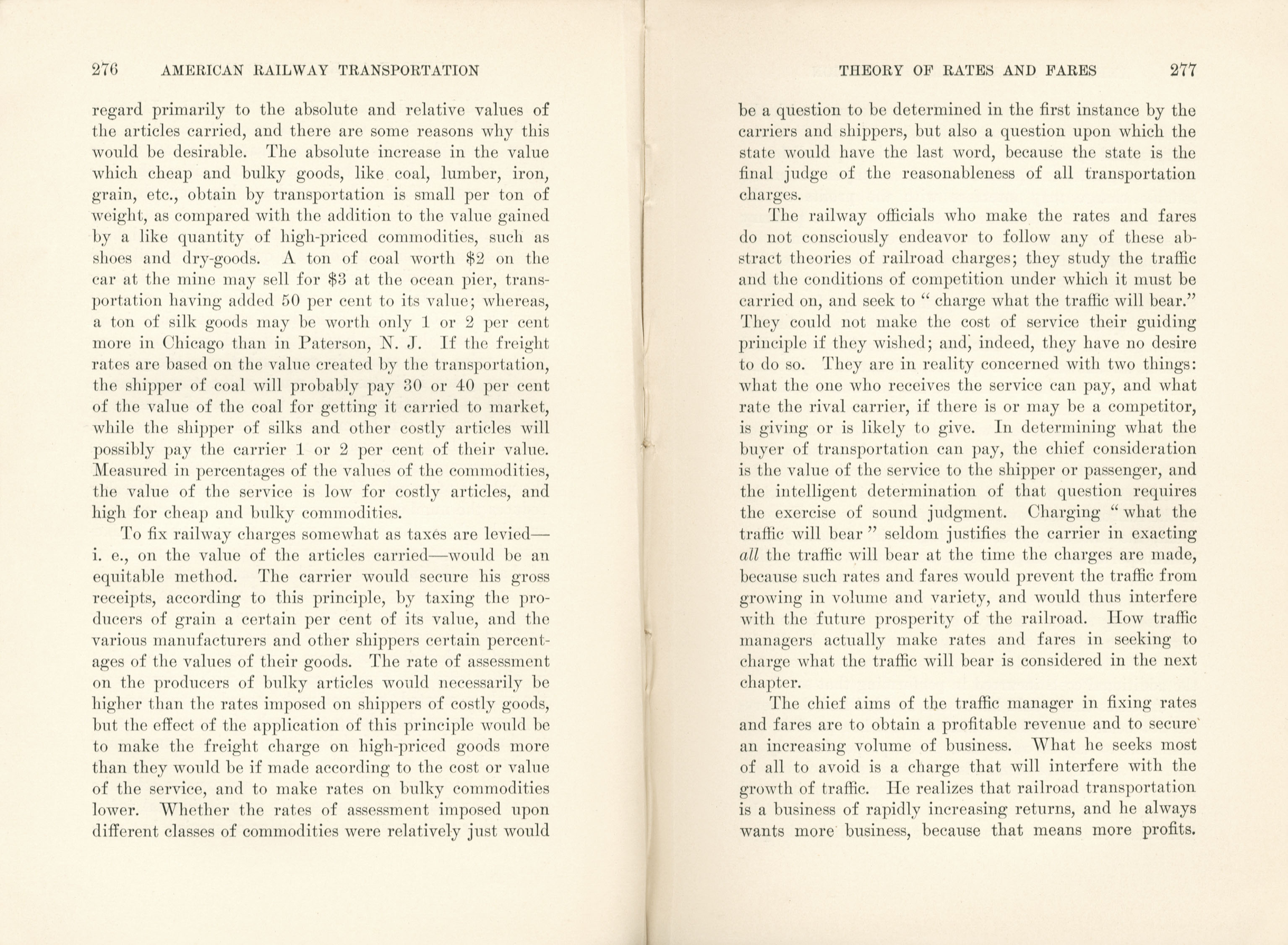 American Railway Transportation