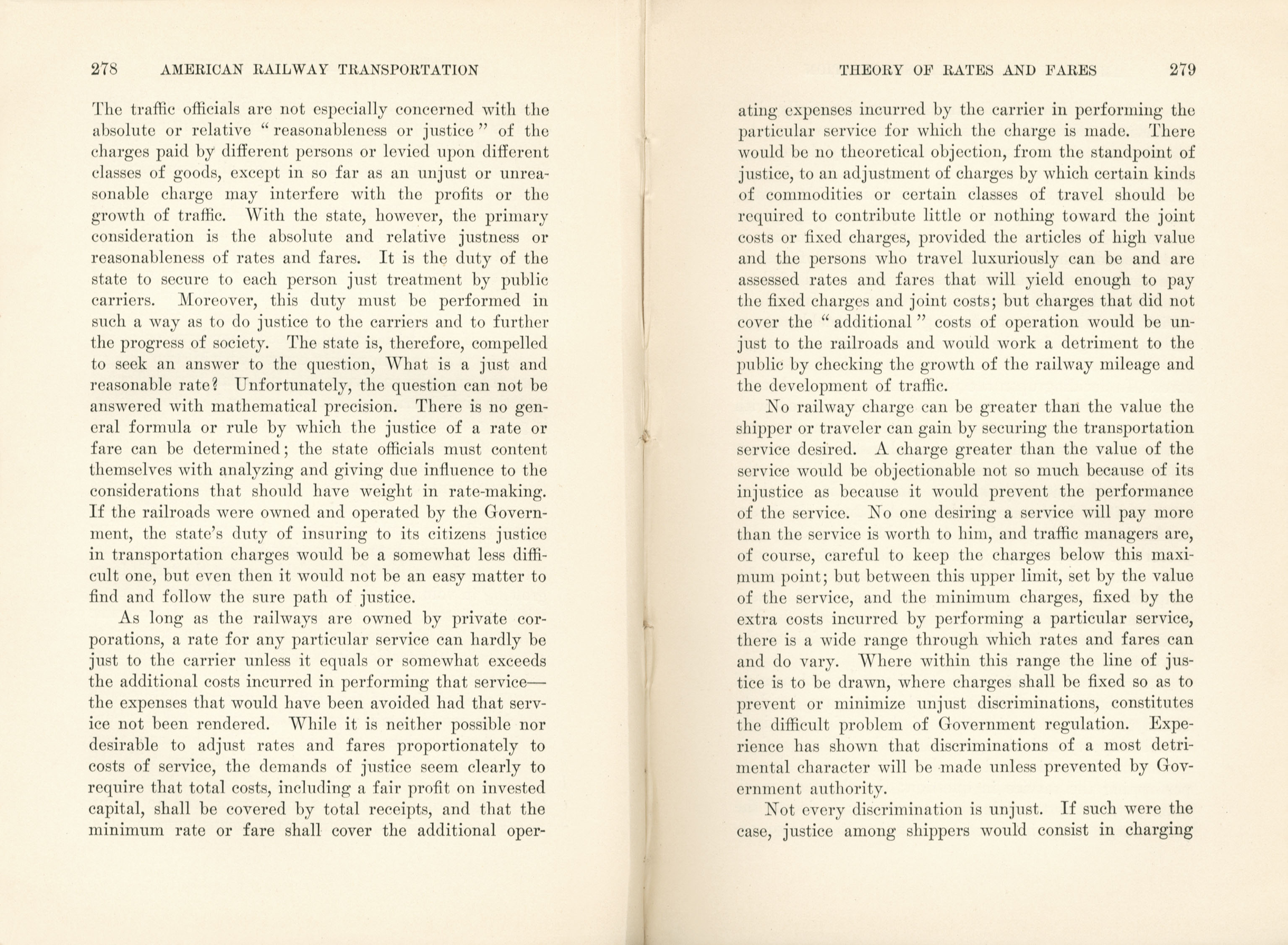 American Railway Transportation