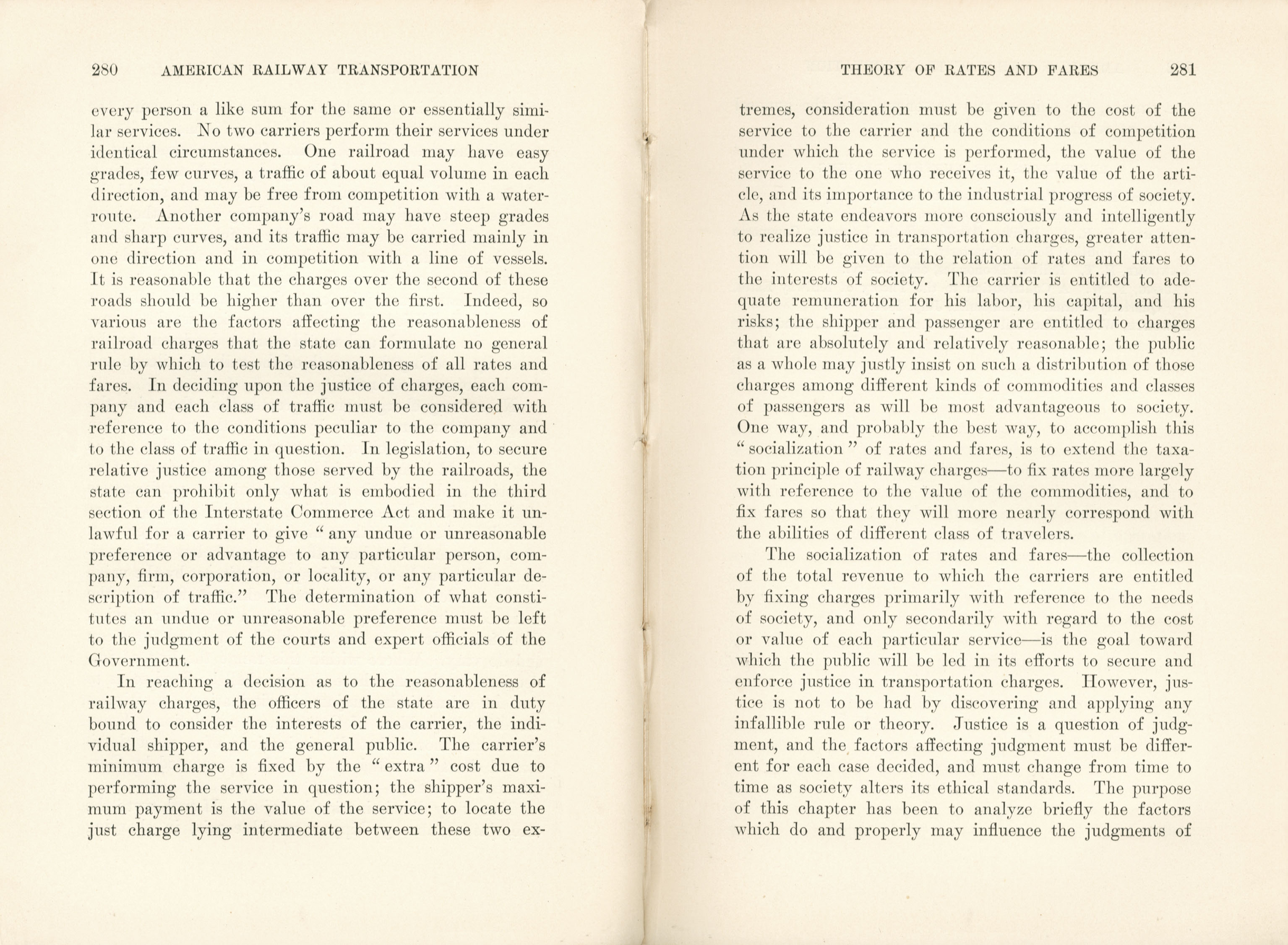 American Railway Transportation