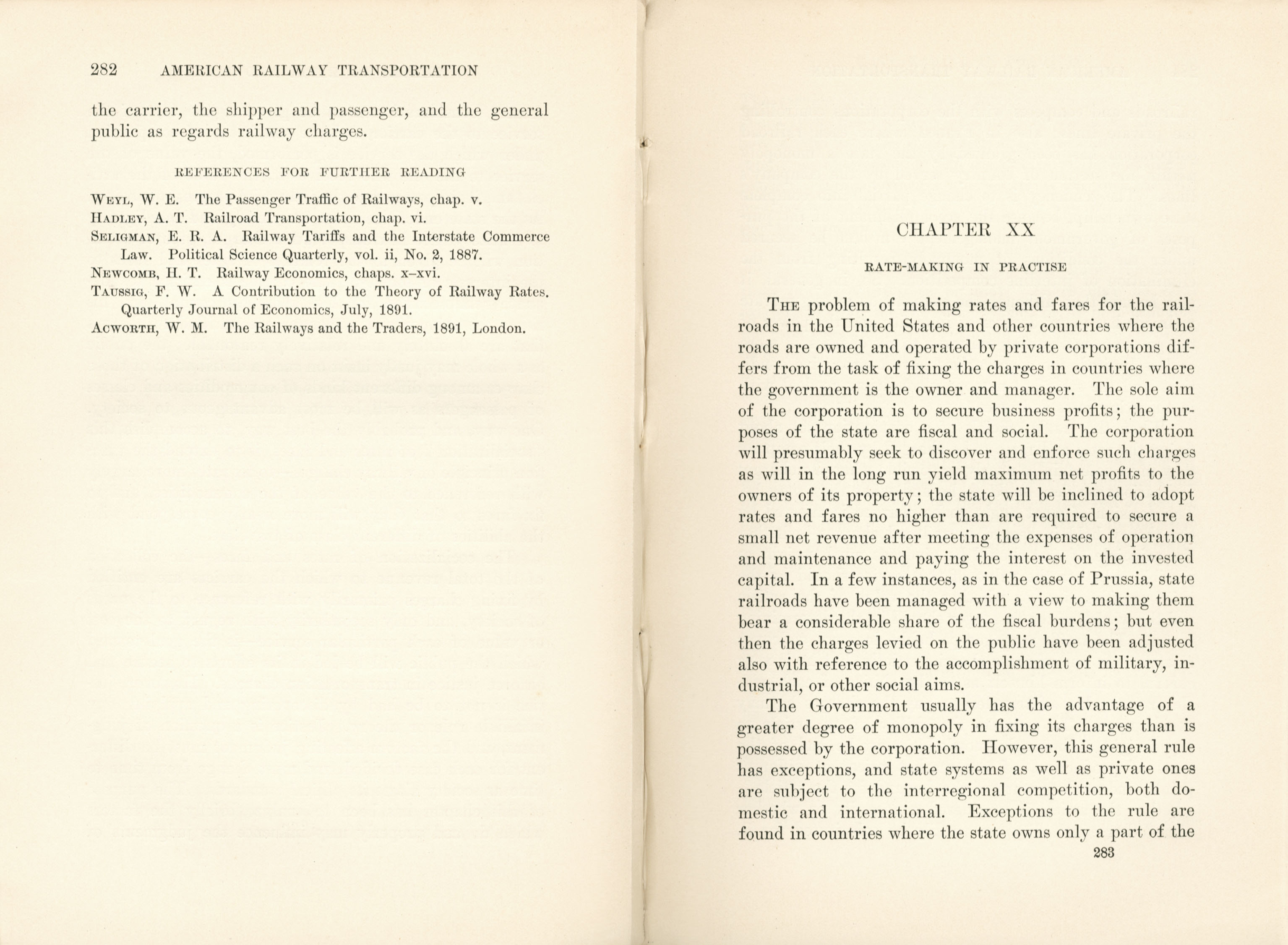 American Railway Transportation