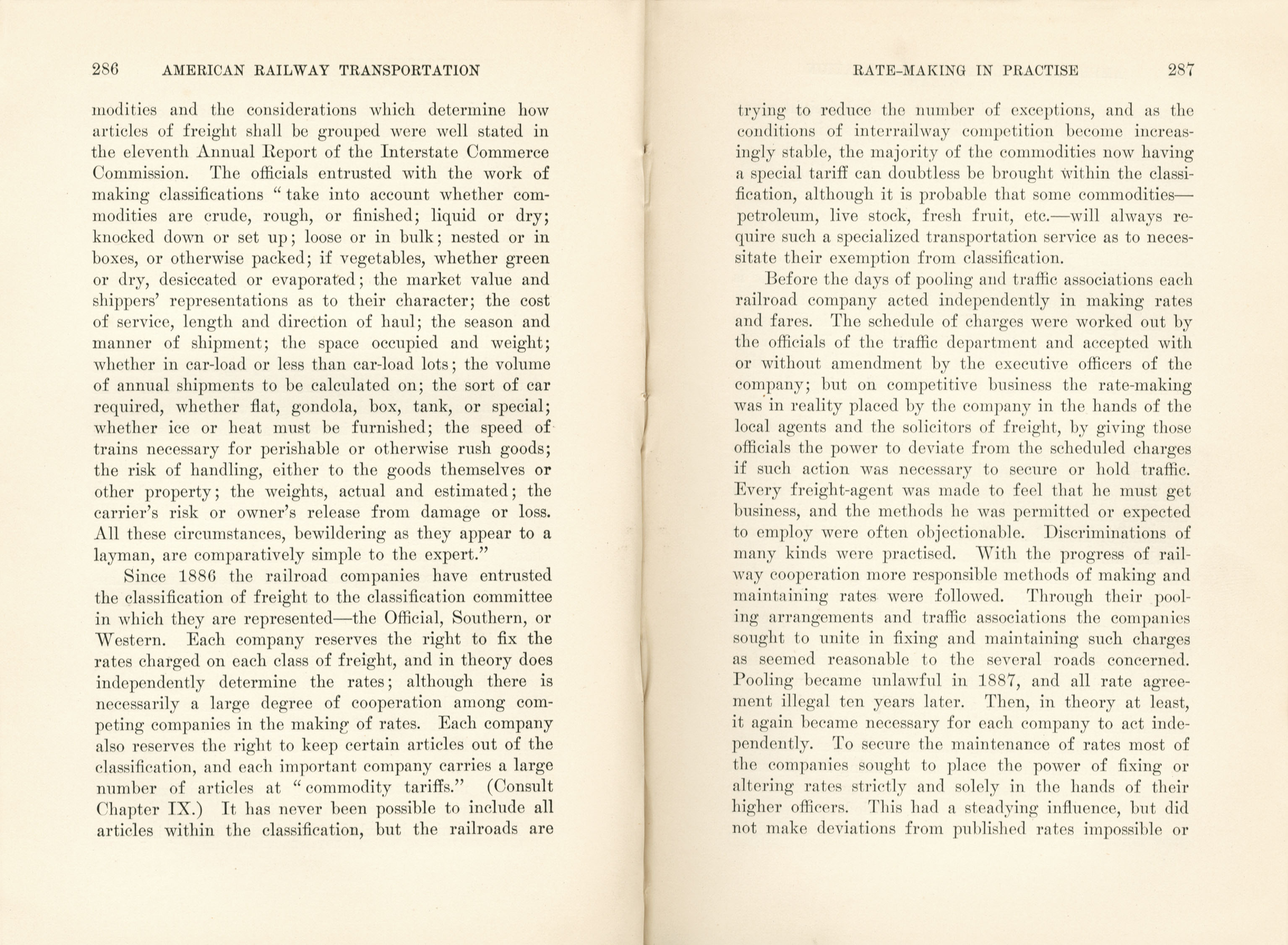 American Railway Transportation