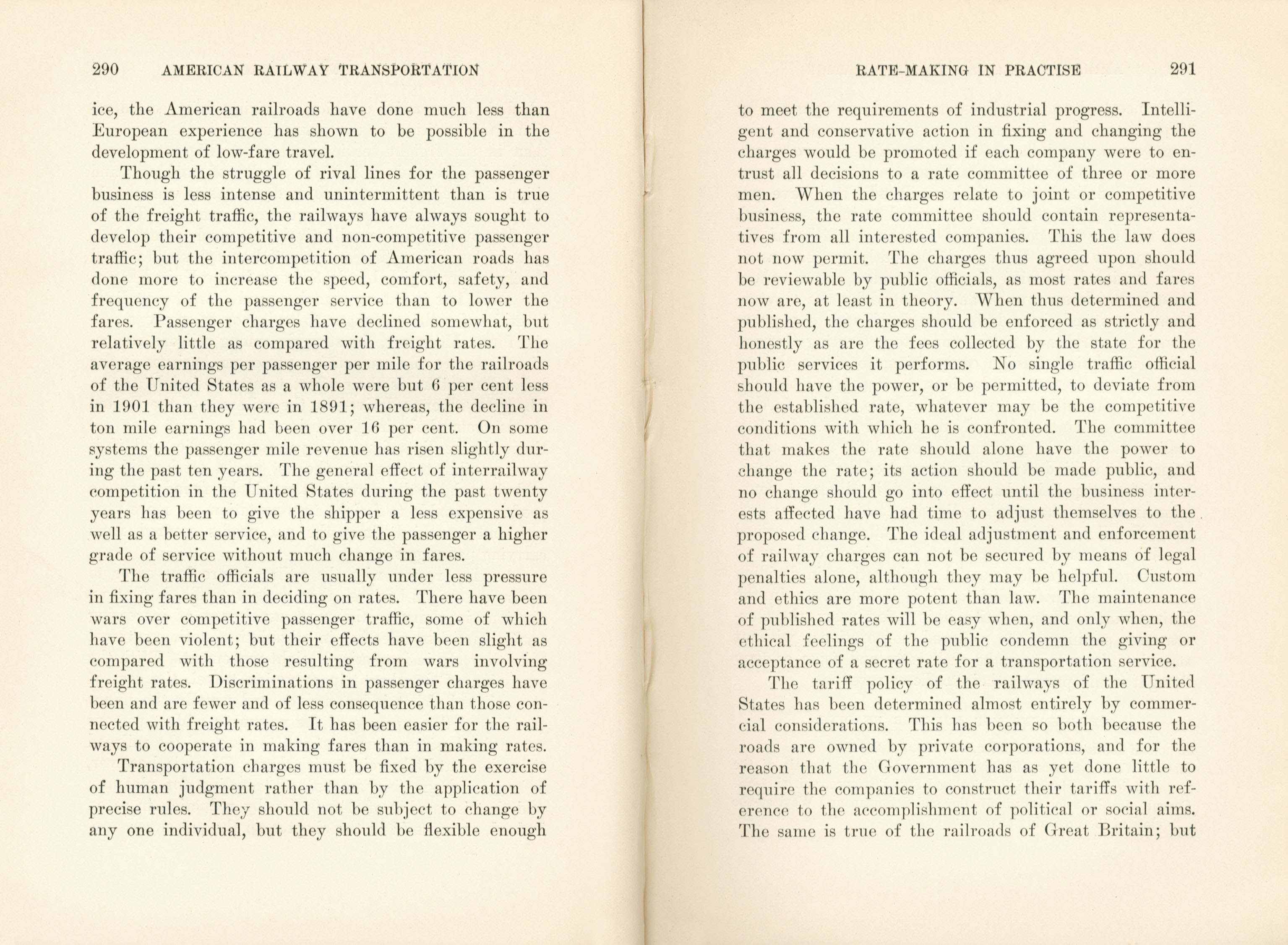 American Railway Transportation