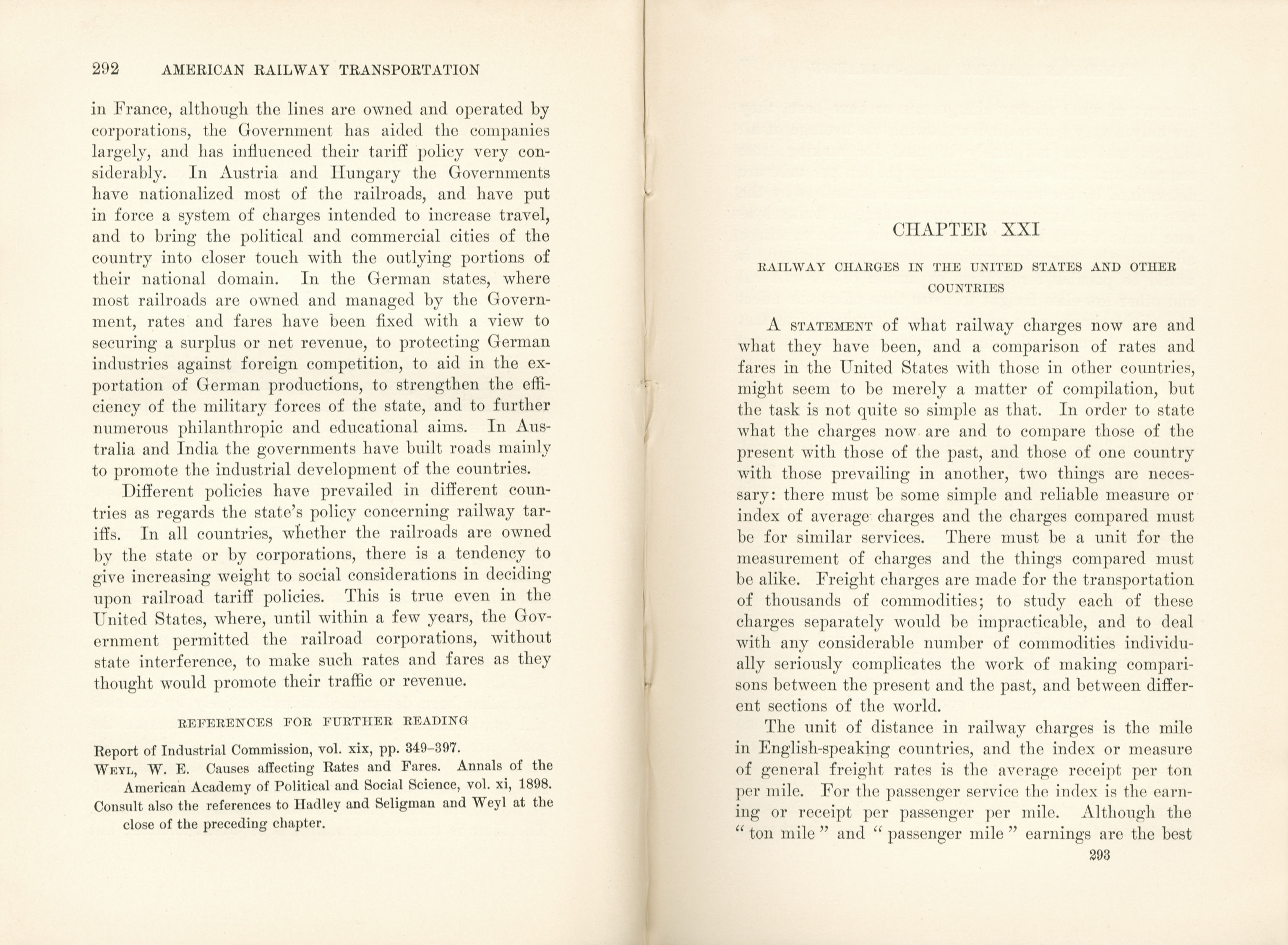 American Railway Transportation