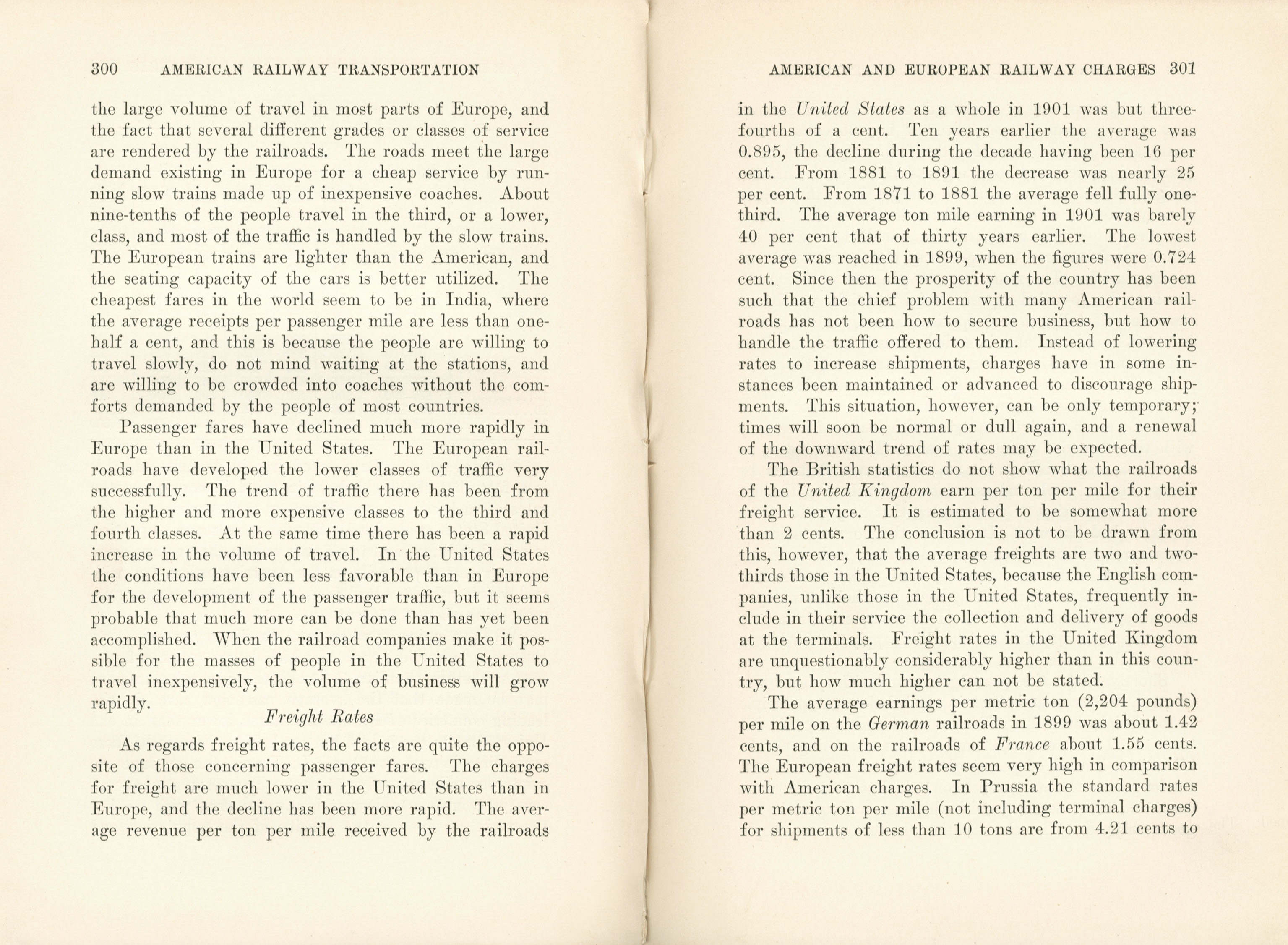 American Railway Transportation