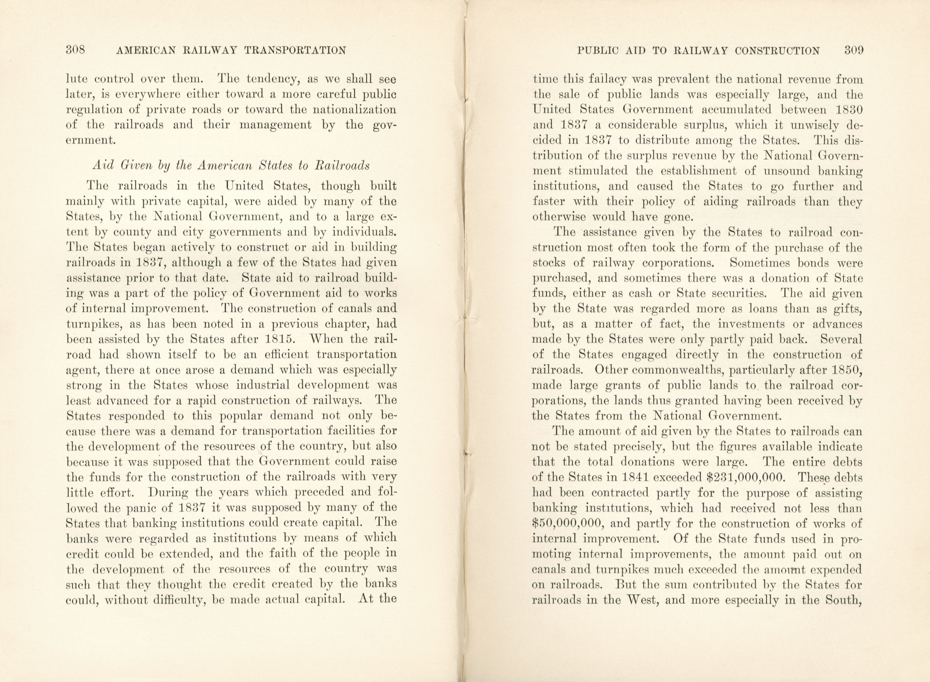 American Railway Transportation