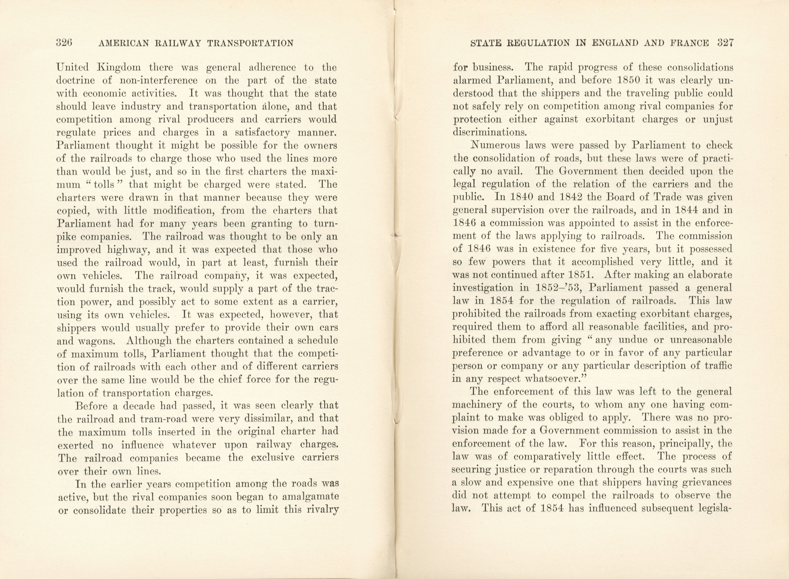 American Railway Transportation