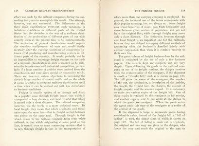 American Railway Transportation