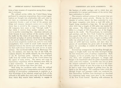 American Railway Transportation