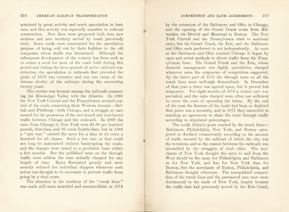 American Railway Transportation