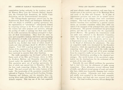 American Railway Transportation