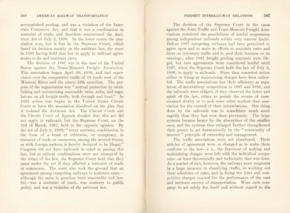 American Railway Transportation