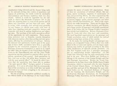 American Railway Transportation