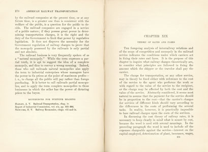 American Railway Transportation