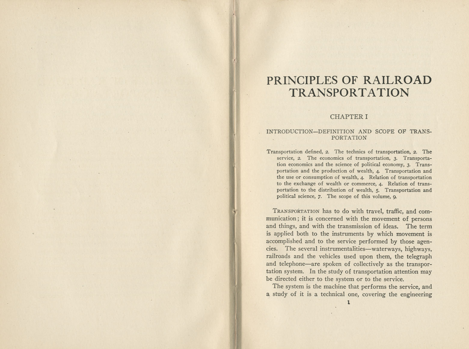 Principles of Railroad Transportation