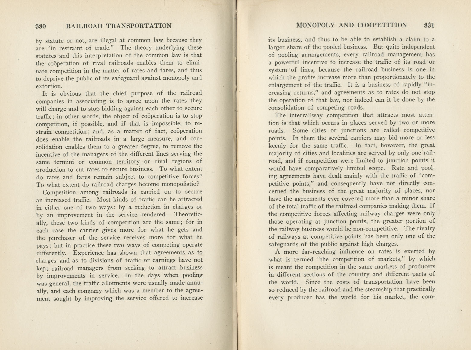 Principles of Railroad Transportation