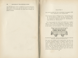 Principles of Railroad Transportation