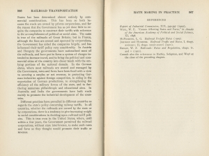 Principles of Railroad Transportation