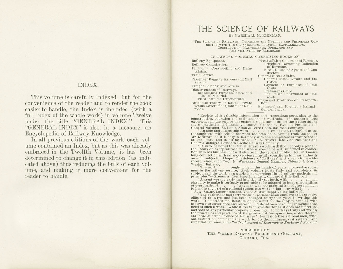 Science of Railways Vol X