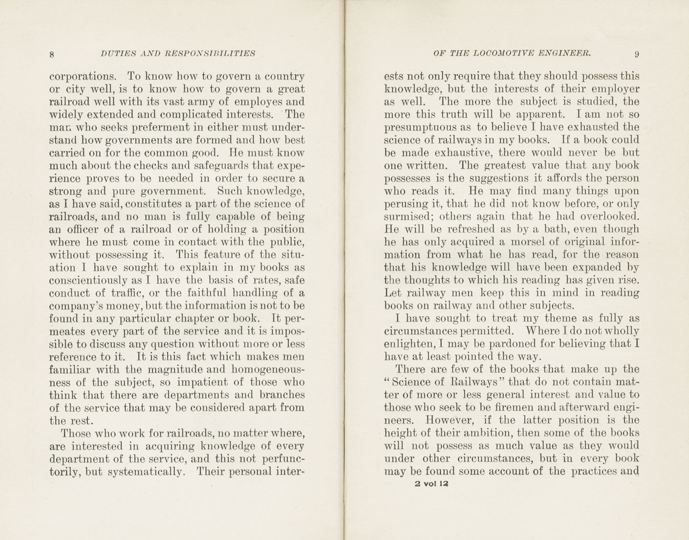 Science of Railways Vol XII